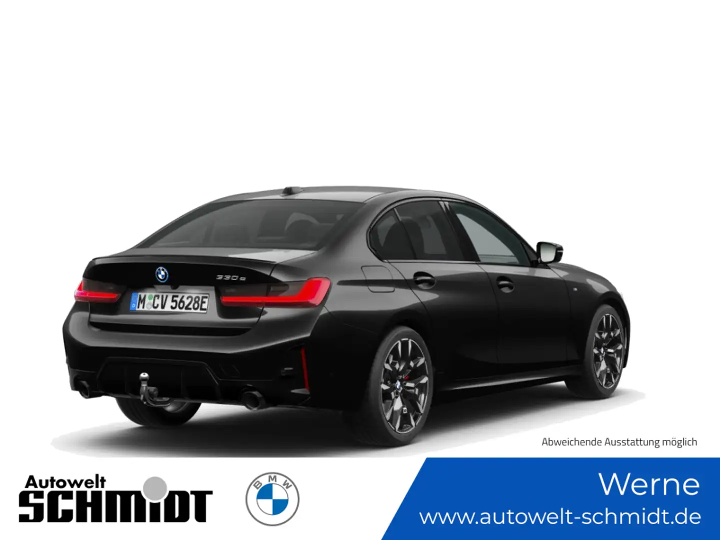 BMW 330 e M Sportpaket HYBRID UPE 79.460 EUR Schwarz - 2