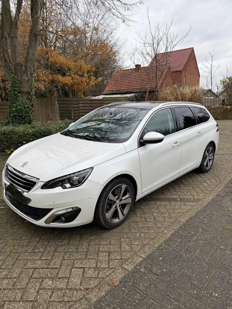 Peugeot 308 2.0 BlueHDi Blanc - 1