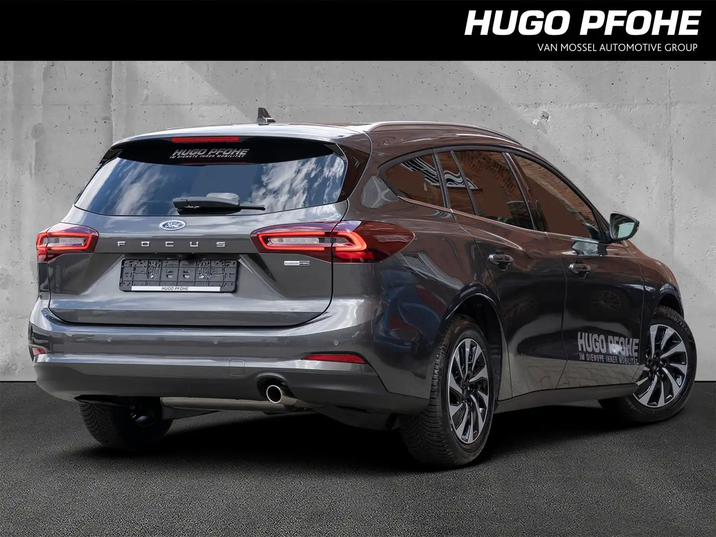 Ford Focus Titanium X Turnier 1.0 EB Autom LED ACC GJR Gris - 2