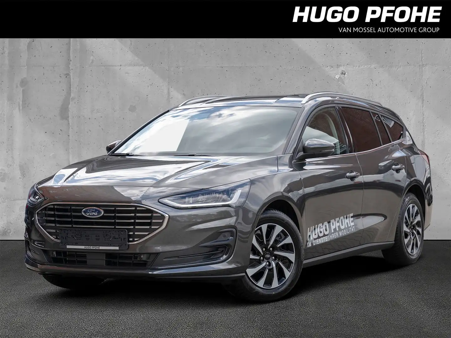 Ford Focus Titanium X Turnier 1.0 EB Autom LED ACC GJR Gris - 1