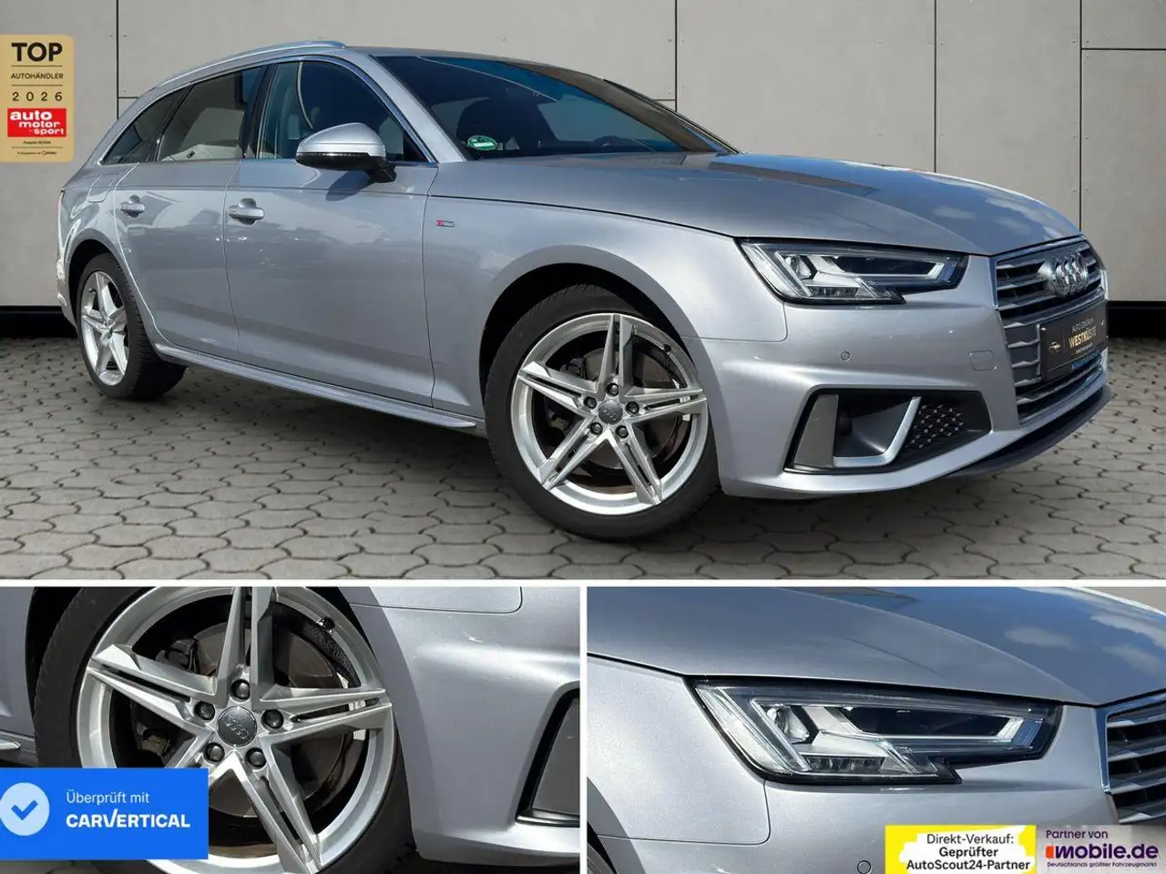 Audi A4 35 TDI sport S-line S-Tronic AHK ACC KAMRA, миниатюра 28