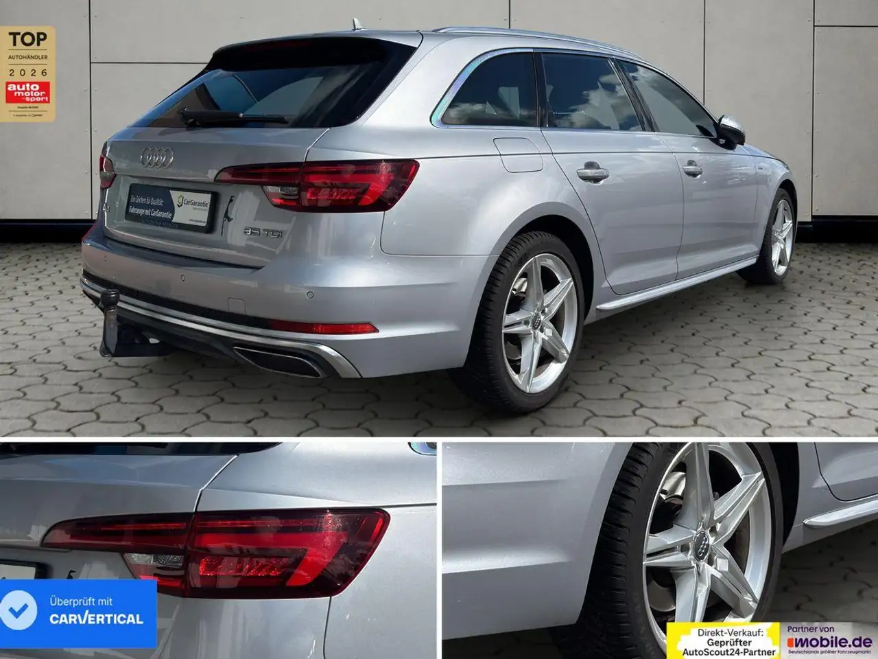 Audi A4 35 TDI sport S-line S-Tronic AHK ACC KAMRA, миниатюра 30