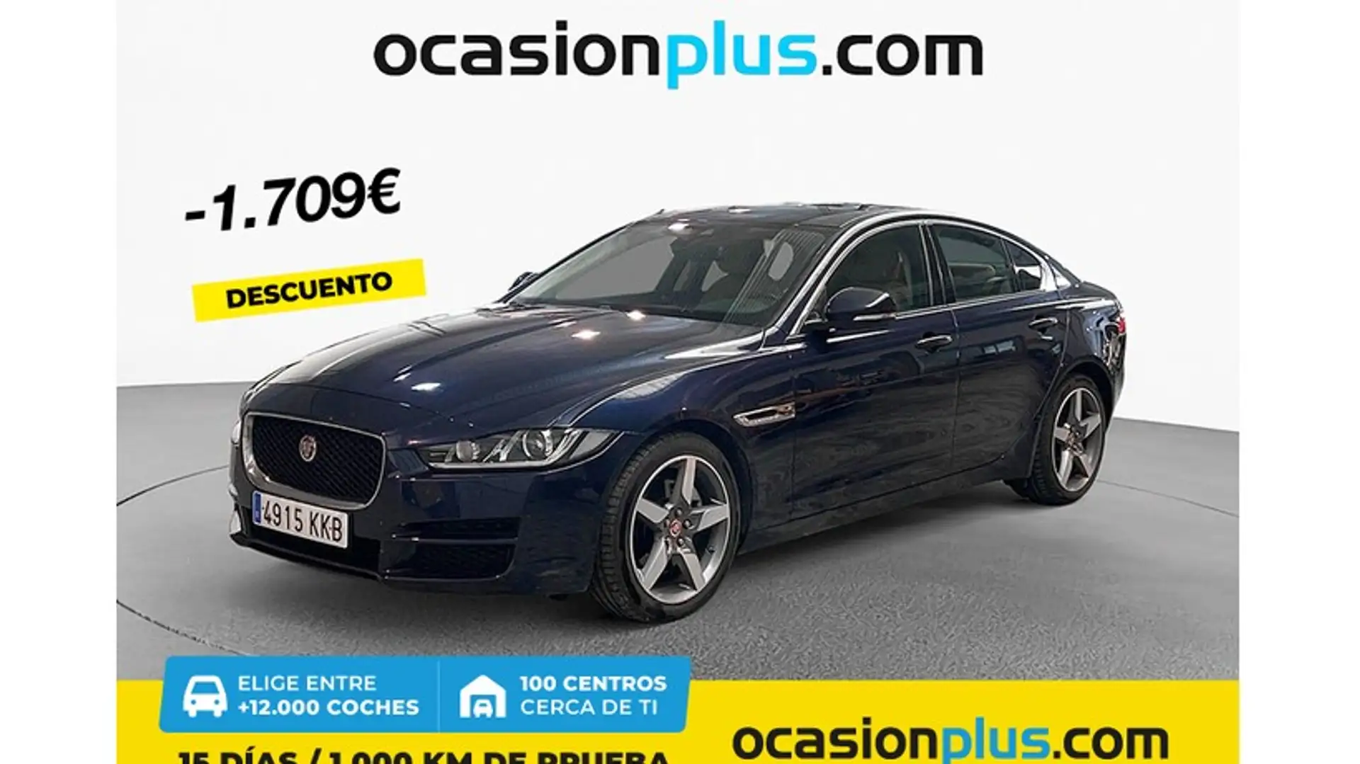 Jaguar XE 2.0 Diesel Pure Aut. 180 Bleu - 1