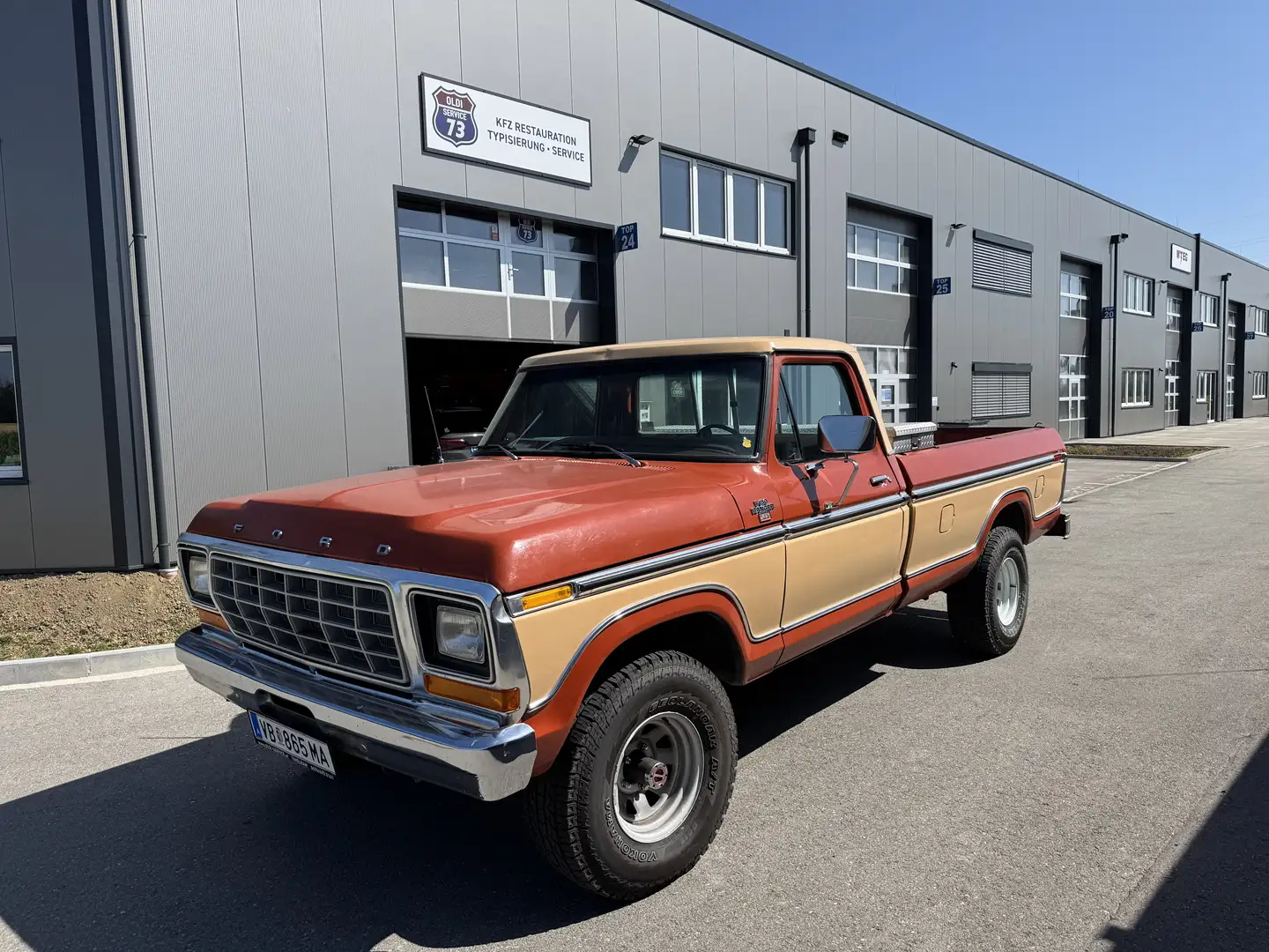 Ford F 150 XLT Ranger Rouge - 2