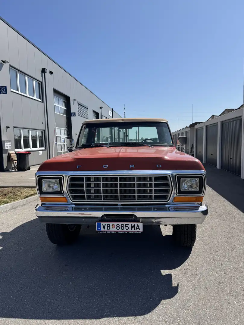 Ford F 150 XLT Ranger Rouge - 1