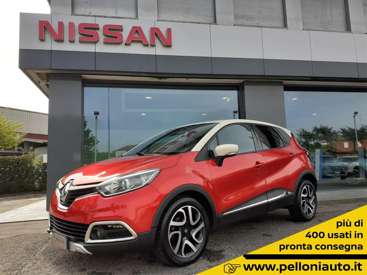 Renault Captur dCi  90 CV EDC AUTOM. AUTOCARRO N1 - GARANZIA Rosso - 1