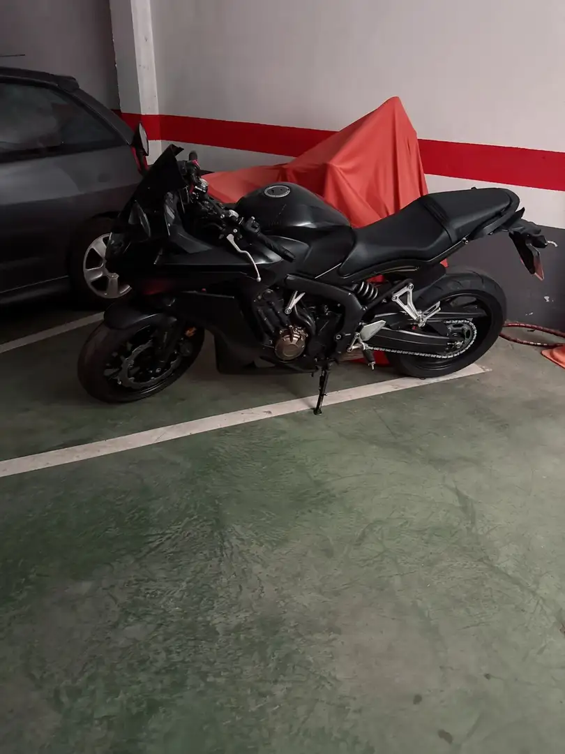 Honda CBR 650 Cupula Negra Y Originalh Negro - 1