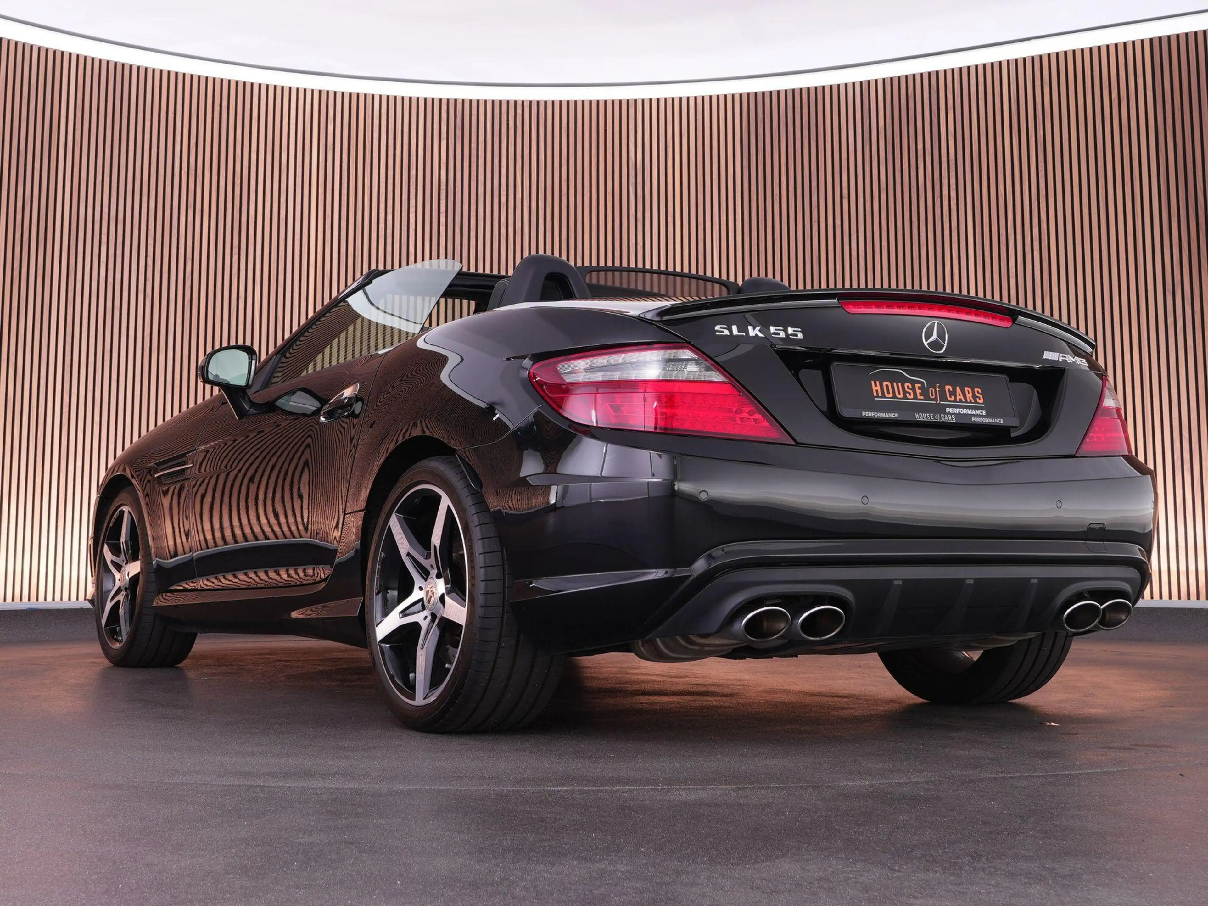 Mercedes-Benz SLK 55 AMG 421pk |pano/vario dak|Harman&Kardon|leder|navi|mem — photo 38