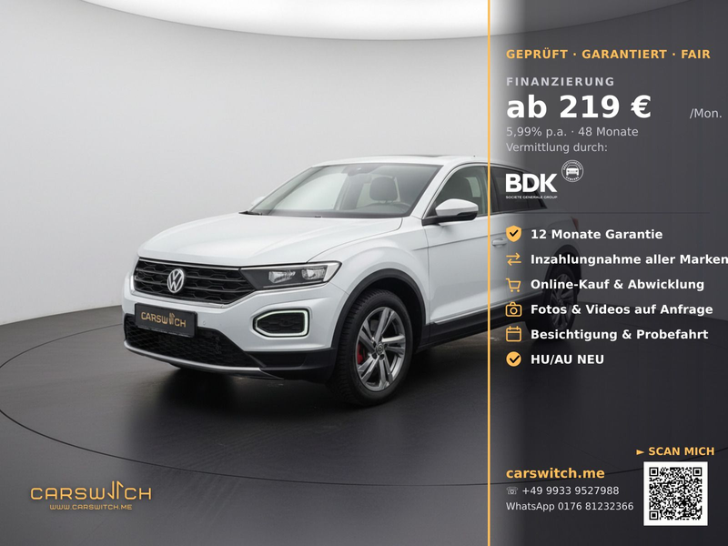 Volkswagen T-Roc 1.5 TSI Sport STDHEIZ/AHK/LED/PDC