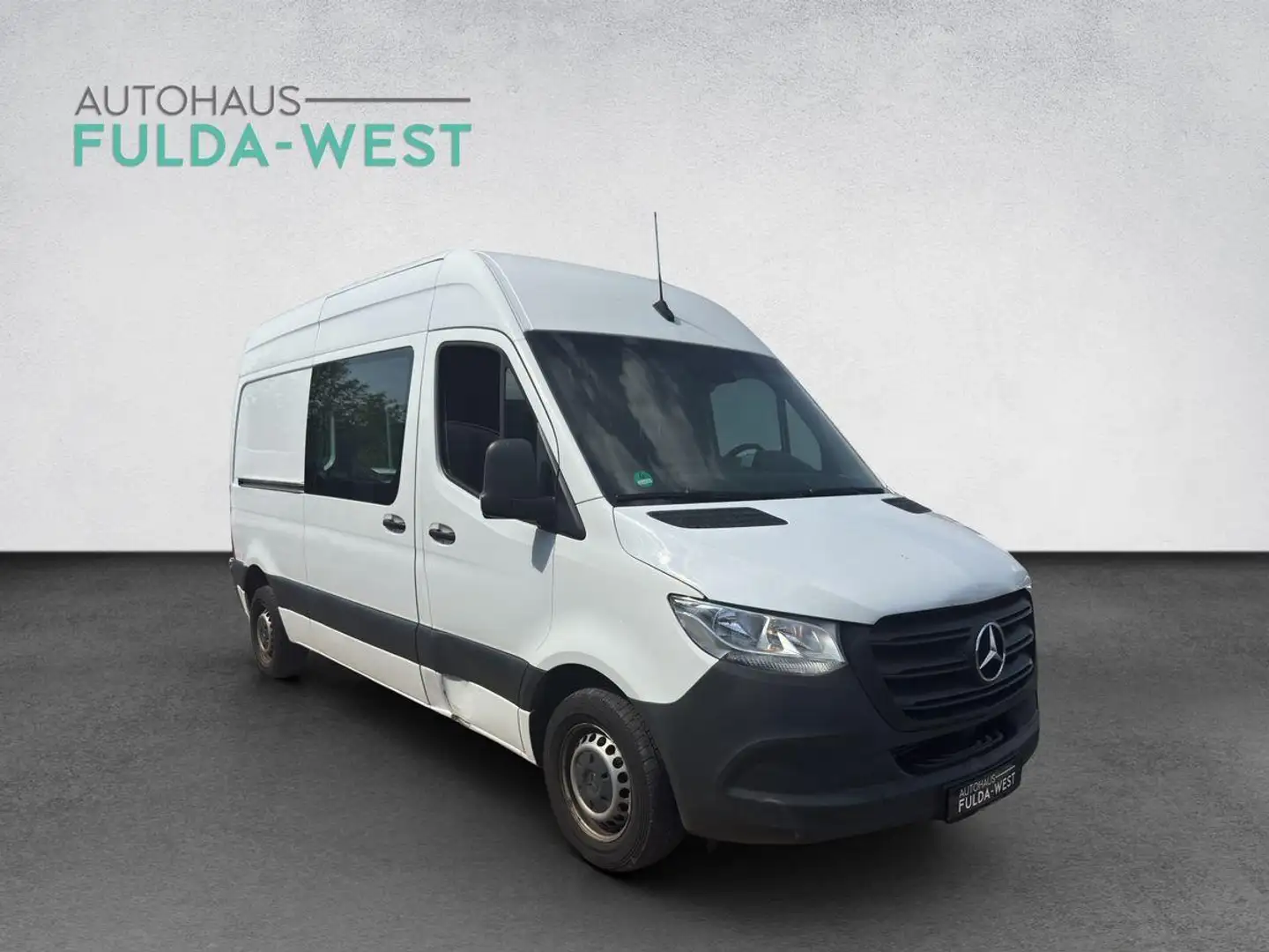 Mercedes-Benz Sprinter Kasten L2H2 MBUX Kamera AHK Flügeltür Weiß - 2