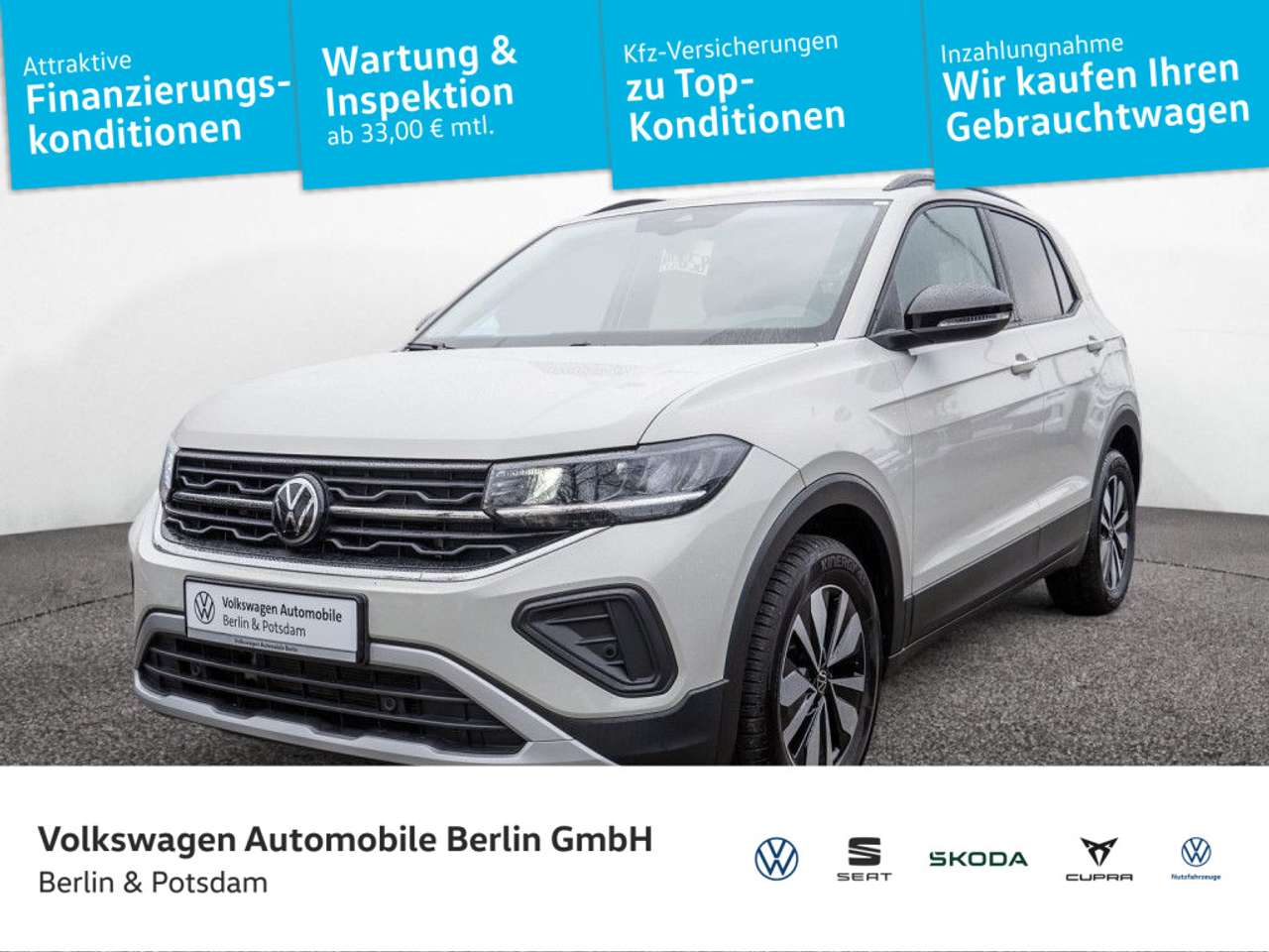 Volkswagen T-Cross 2024 — 1.0 TSI DSG Goal App-Connect LED SHZ