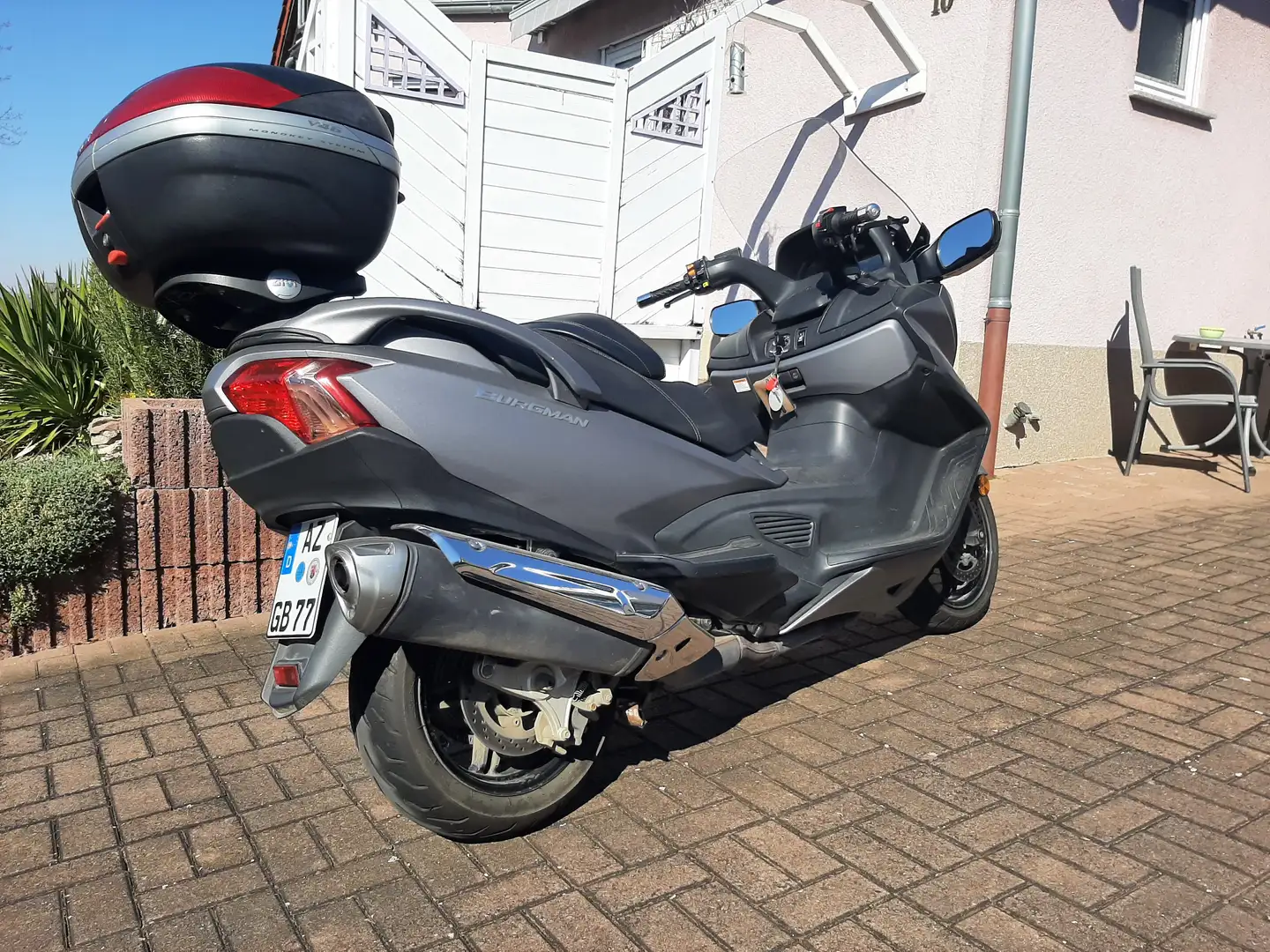 Suzuki Burgman 650 AN 650 Matt Grau Gris - 2