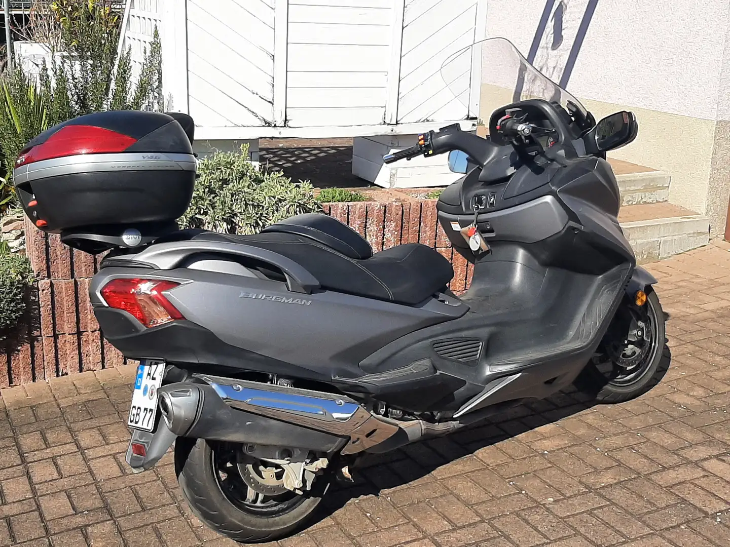 Suzuki Burgman 650 AN 650 Matt Grau Gris - 1