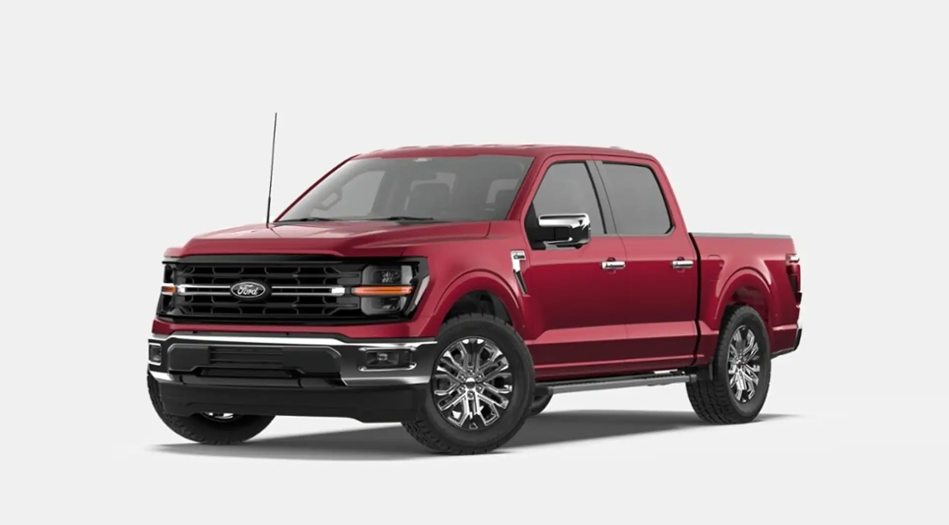 Ford F 150 XLT 5.0 V8 Rojo - 1