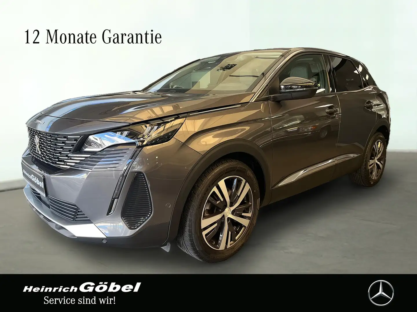 Peugeot 3008 1.5 BlueHDi 130 Allure Pack AHK+NAVI+KAMERA Grau - 1