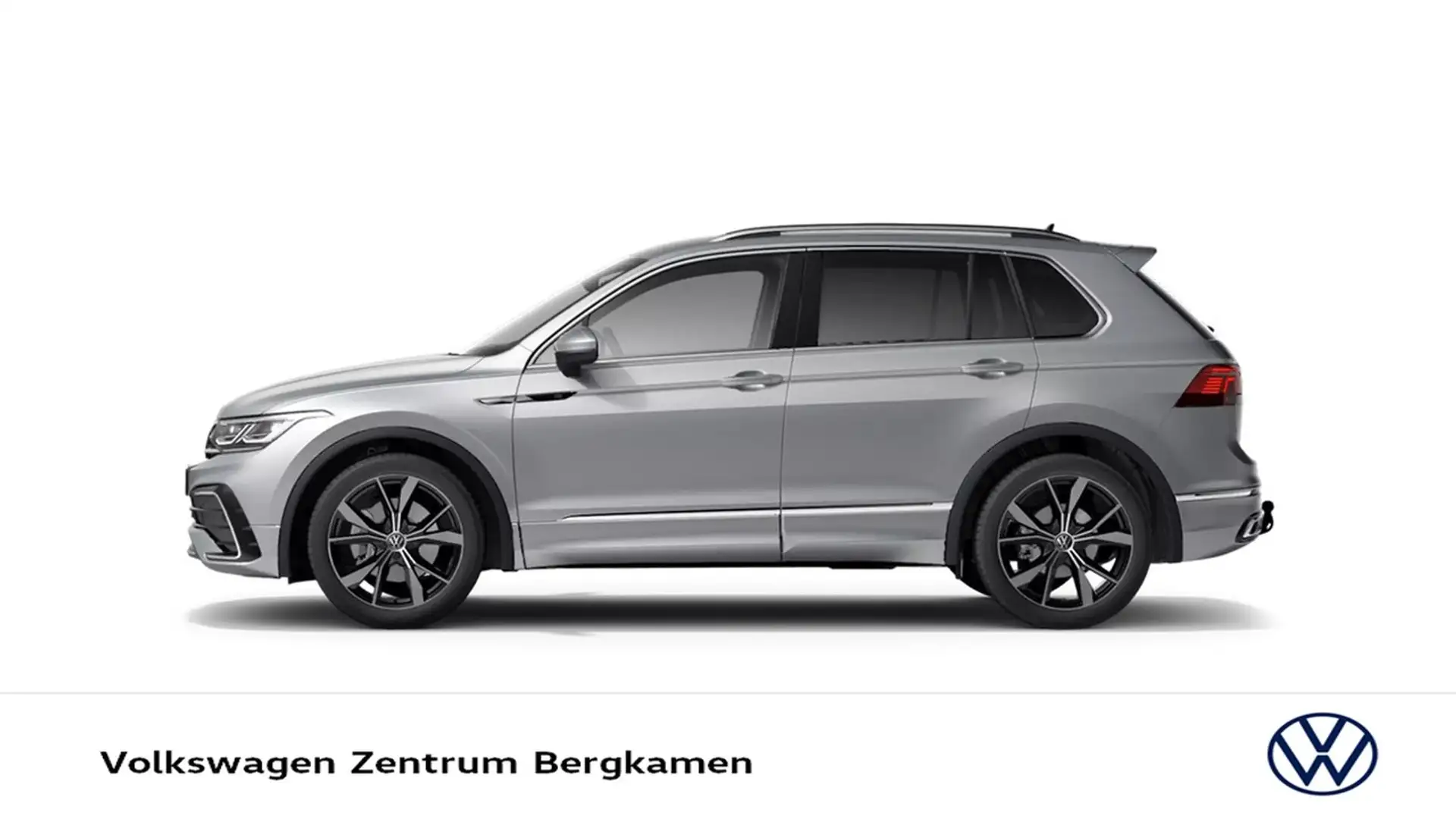 Volkswagen Tiguan 2.0 R-LINE 4X4 STANDHZ. AHK ACC LM20 NAVI Silber - 2