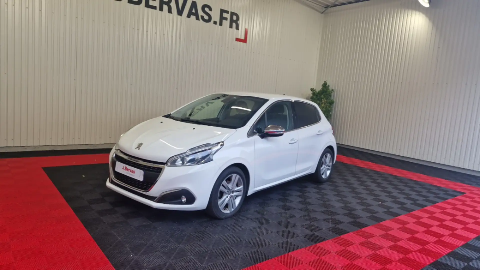 Peugeot 208 puretech 110ch ss allure business Blanc - 1