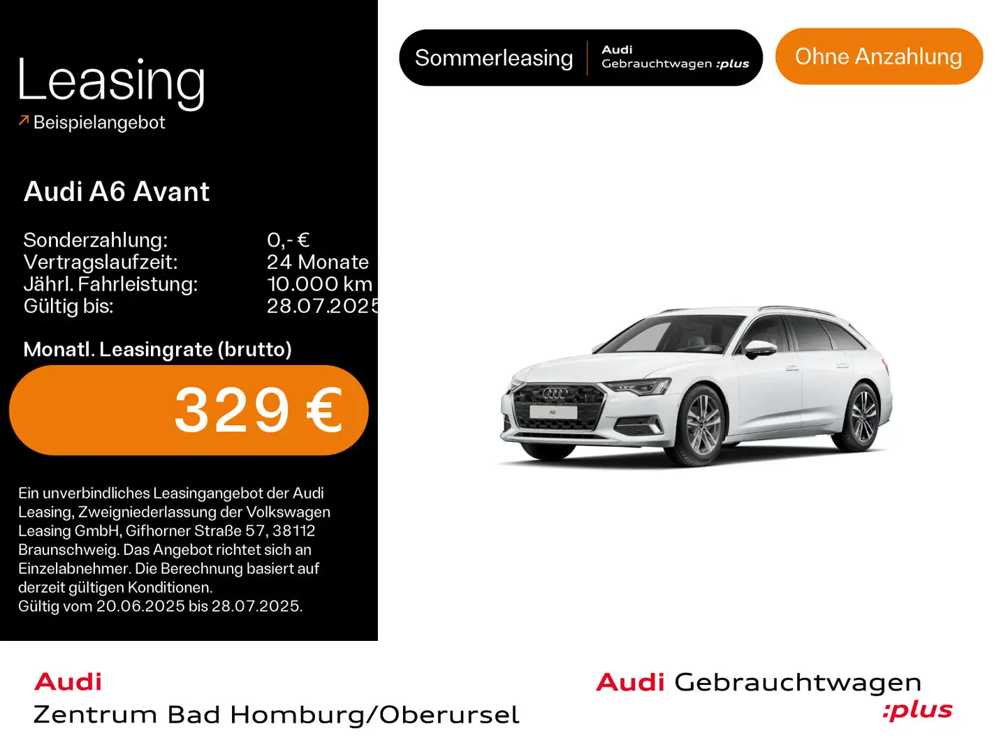 Audi A6 Sport advanced 40 TDI quattro*HeadUp*Ma Weiß - 1