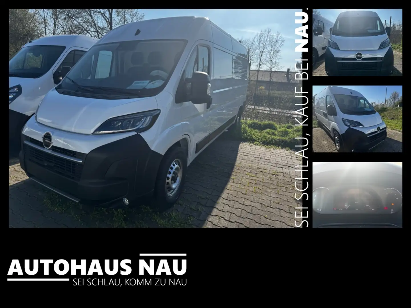 Opel Movano Kasten 2.2 AUTOMATIK mit Standheizung L3H2 Weiß - 1
