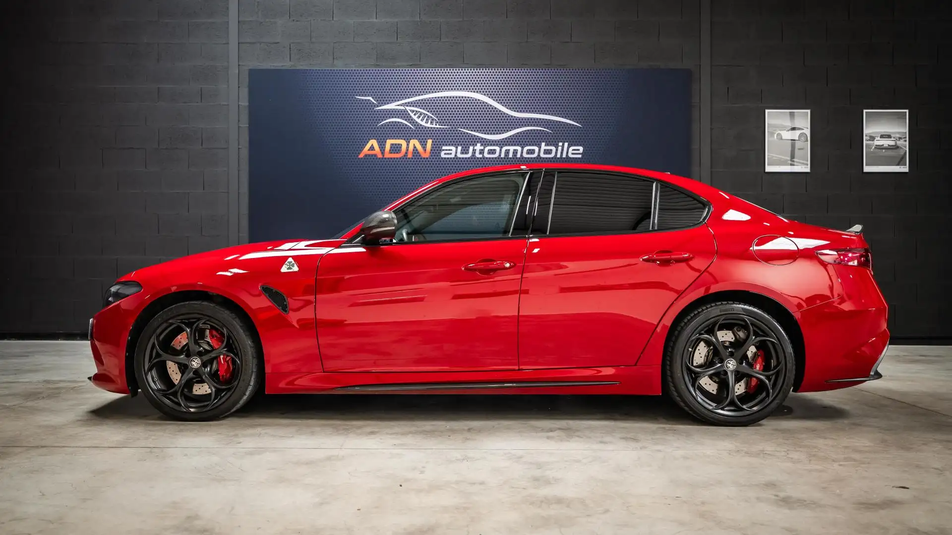 Alfa Romeo Giulia Giulia 2.9 V6 - 510 - BVA  Quadrifoglio PHASE 1 Rouge - 2