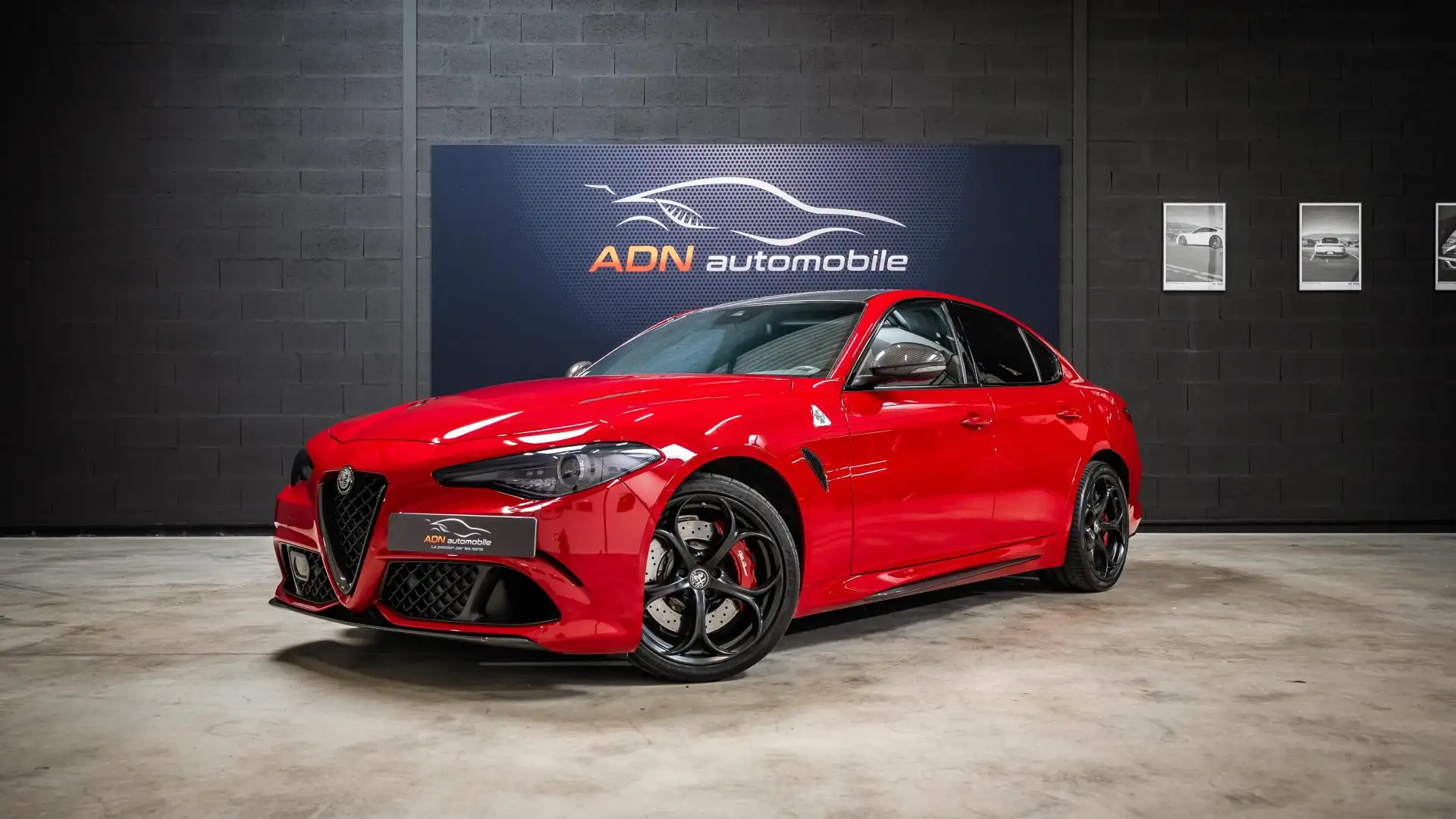 Alfa Romeo Giulia Giulia 2.9 V6 - 510 - BVA  Quadrifoglio PHASE 1 Rouge - 1