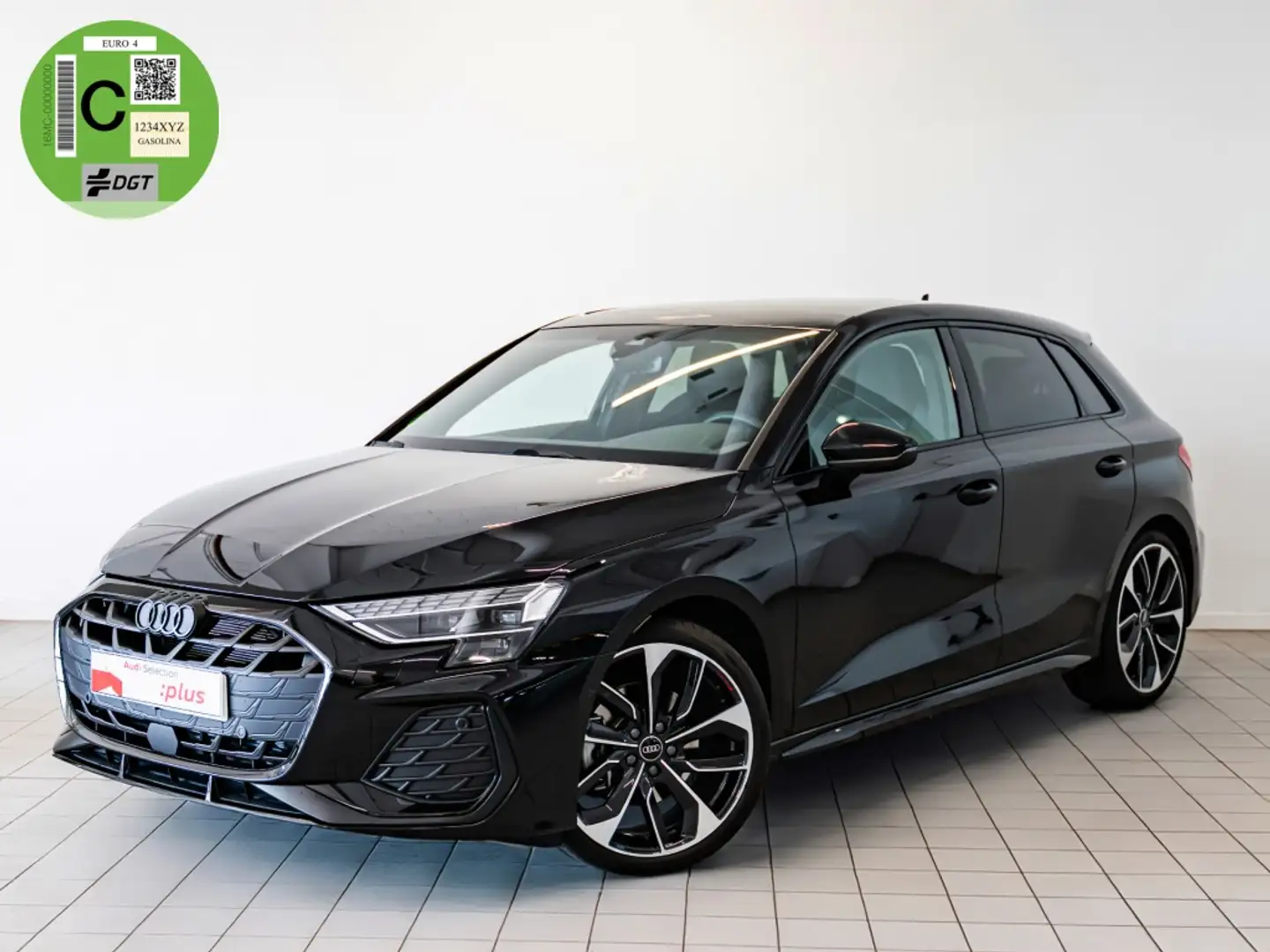 Audi A3 Sportback 35TDI Black line S tronic Negro - 1