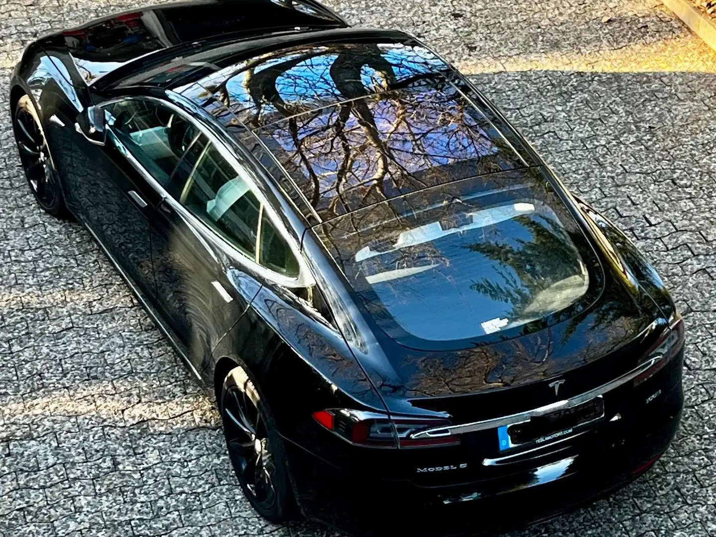 Tesla Model S 100D Allradantrieb Performance Schwarz - 1