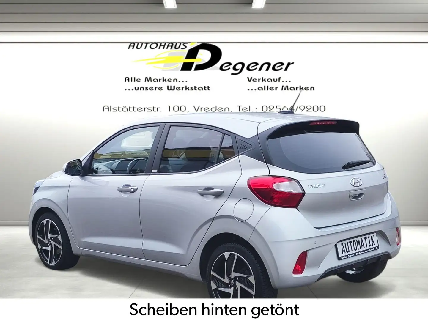Hyundai i10 / AUTOMATIK / Allwetter / wenig KM Silber - 2