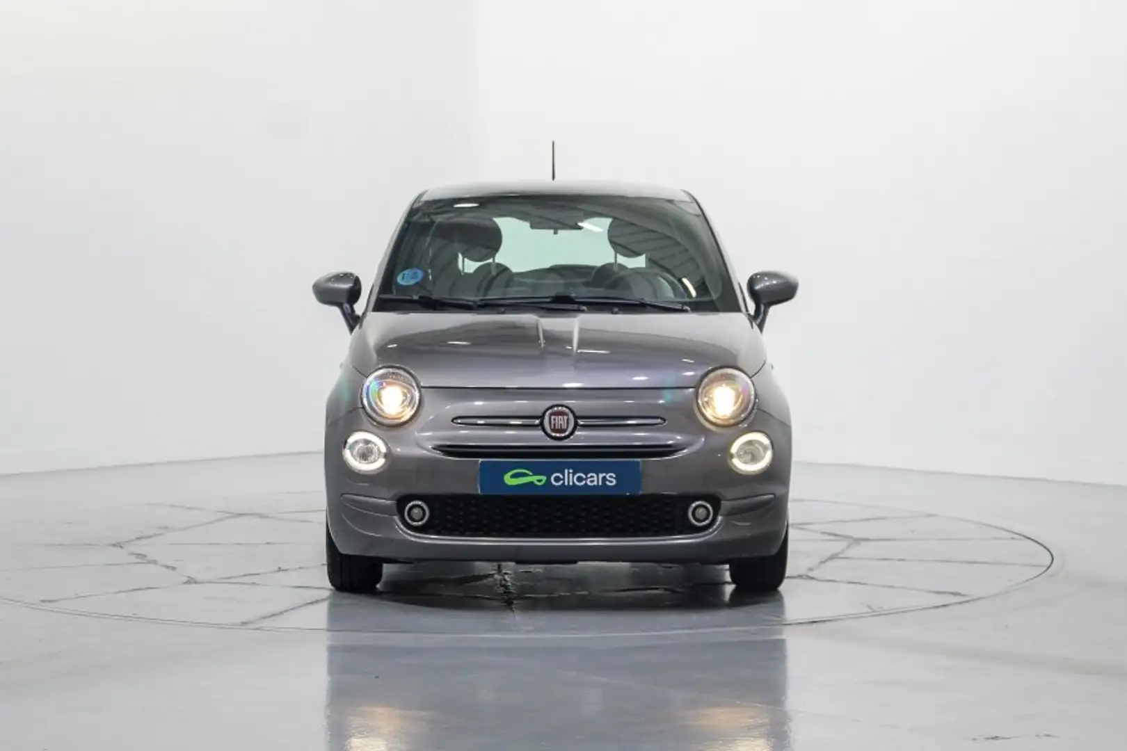 Fiat 500 1.0 Hybrid Cult 52kW Gris - 2