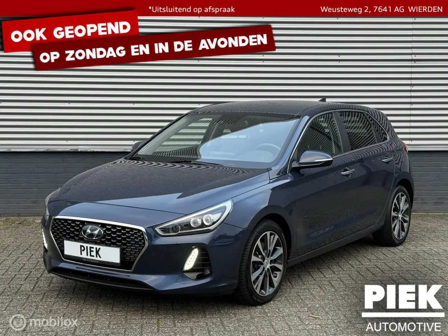 Hyundai i30 1.4 T-GDI Premium AUTOMAAT BOVOL NIEUWSTAAT Blauw - 1