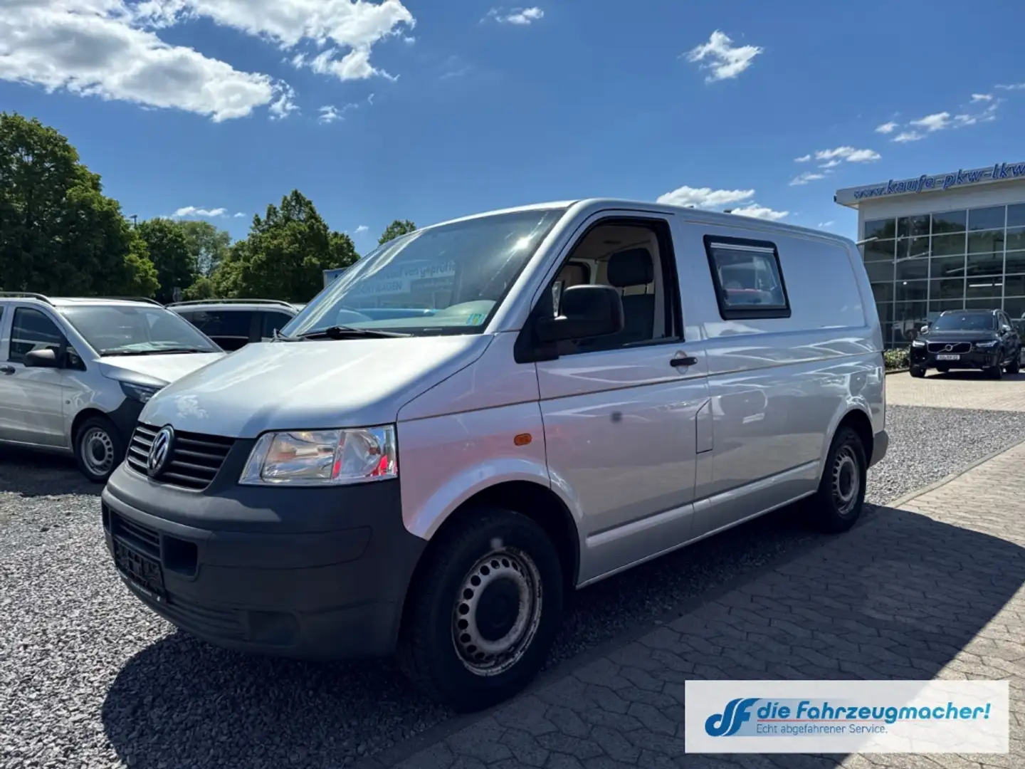 Volkswagen Transporter T5 Wohnmobilumbau 1.9 TDI Klima *EXPORT srebrna - 2