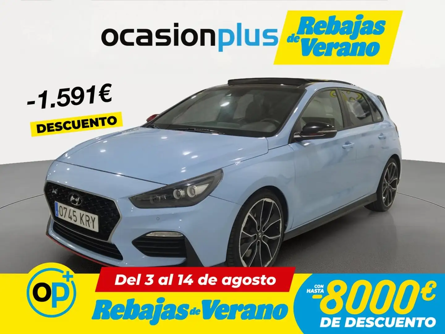Hyundai i30 2.0 TGDI N Performance Sky 275 Azul - 1