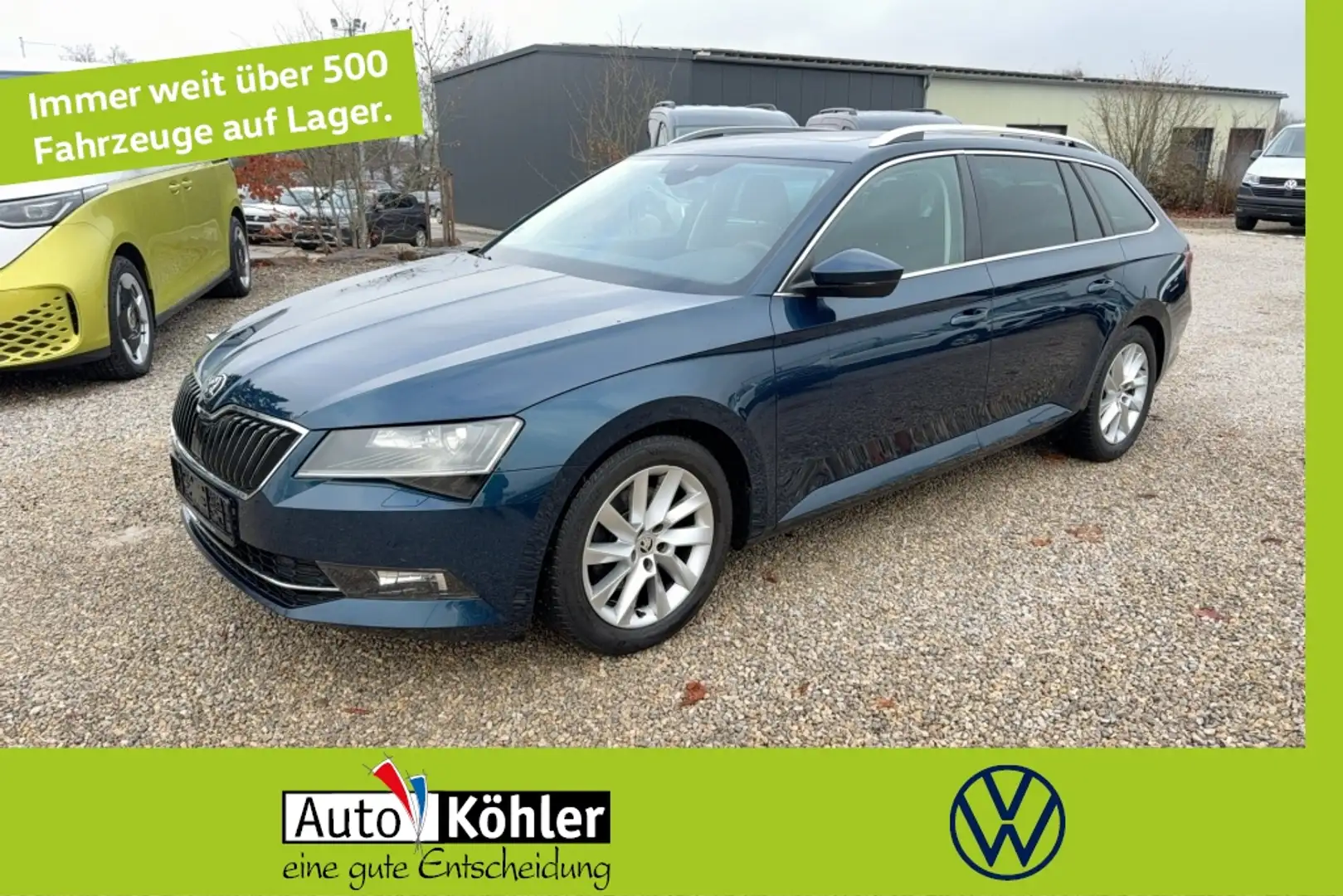 Skoda Superb Combi 1.8 TSI Style nur Gewerbe/Exp. Blauw - 1