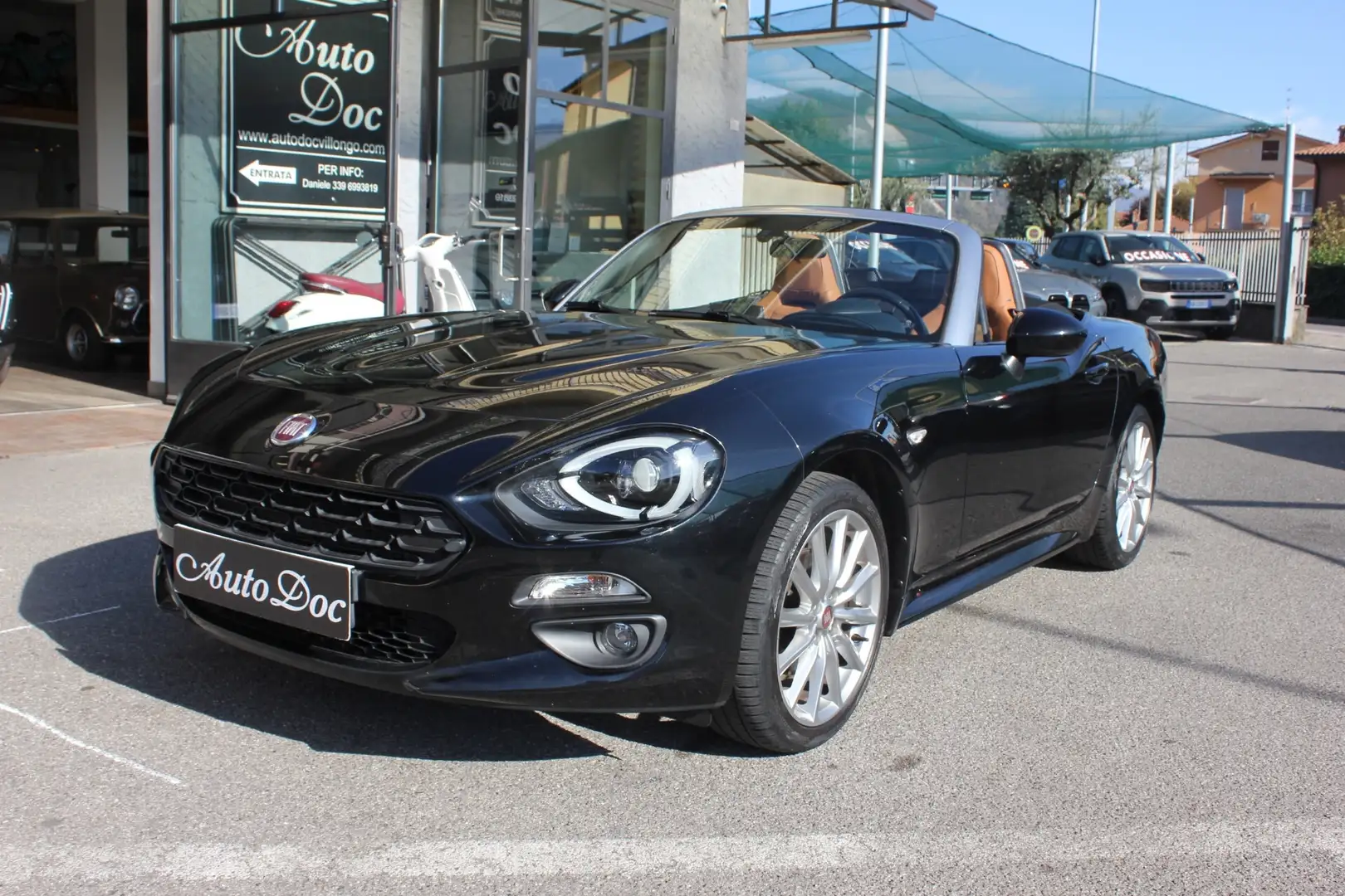 Fiat 124 Spider 124 spider 1.4 MultiAir AT6 Lusso Nero - 1