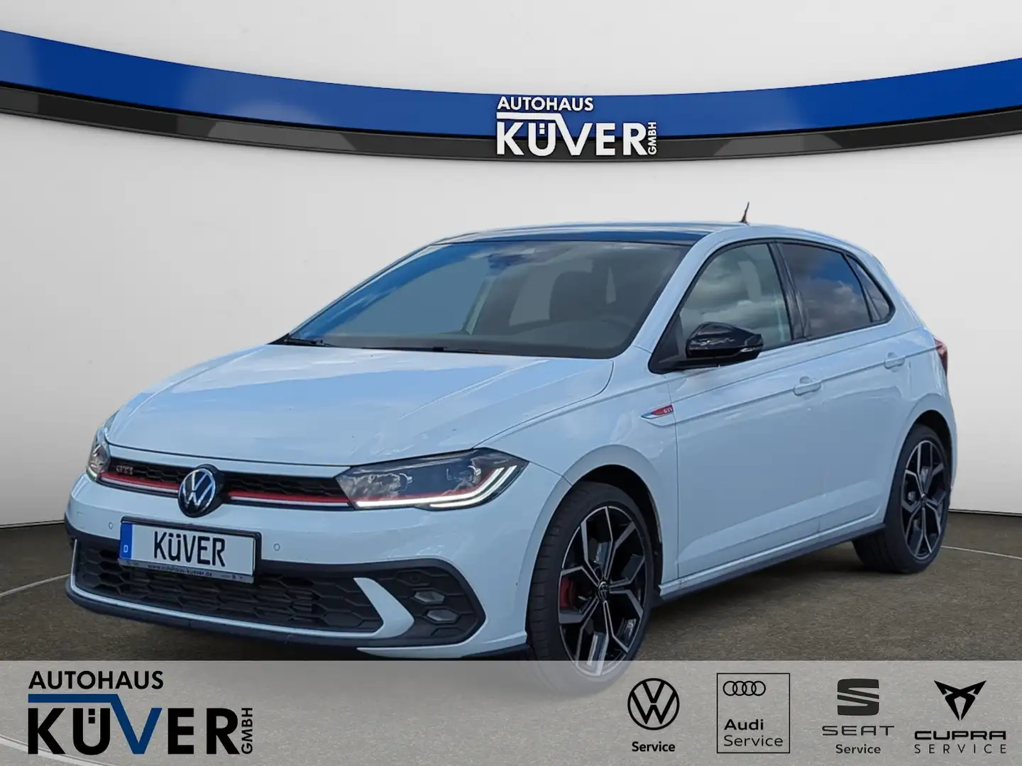 Volkswagen Polo GTI 2,0 TSI DSG Navi+ACC+Pano+IQ+18´´ Weiß - 1