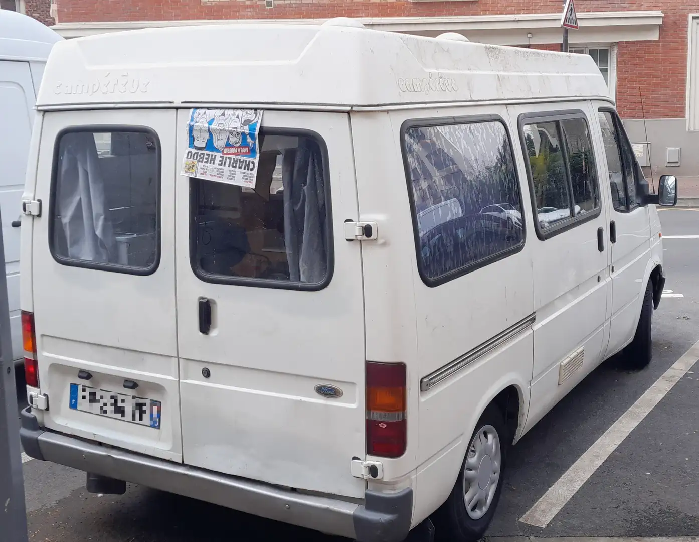Ford Transit Custom VASP Campérève aménagé 1989 Biały - 2