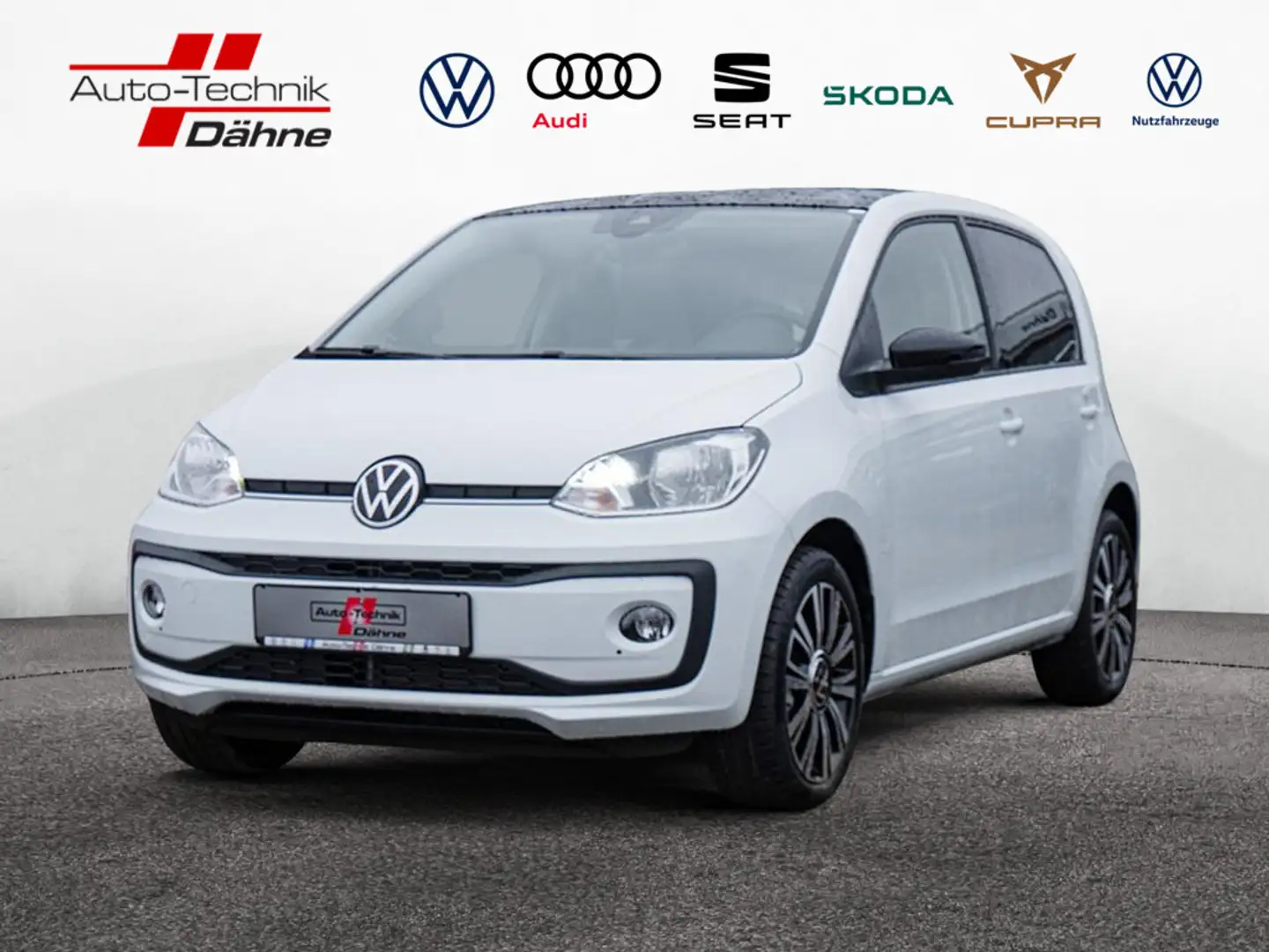 Volkswagen up! 1.0 Black Style KLIMA SITZHEIZUNG Weiß - 1