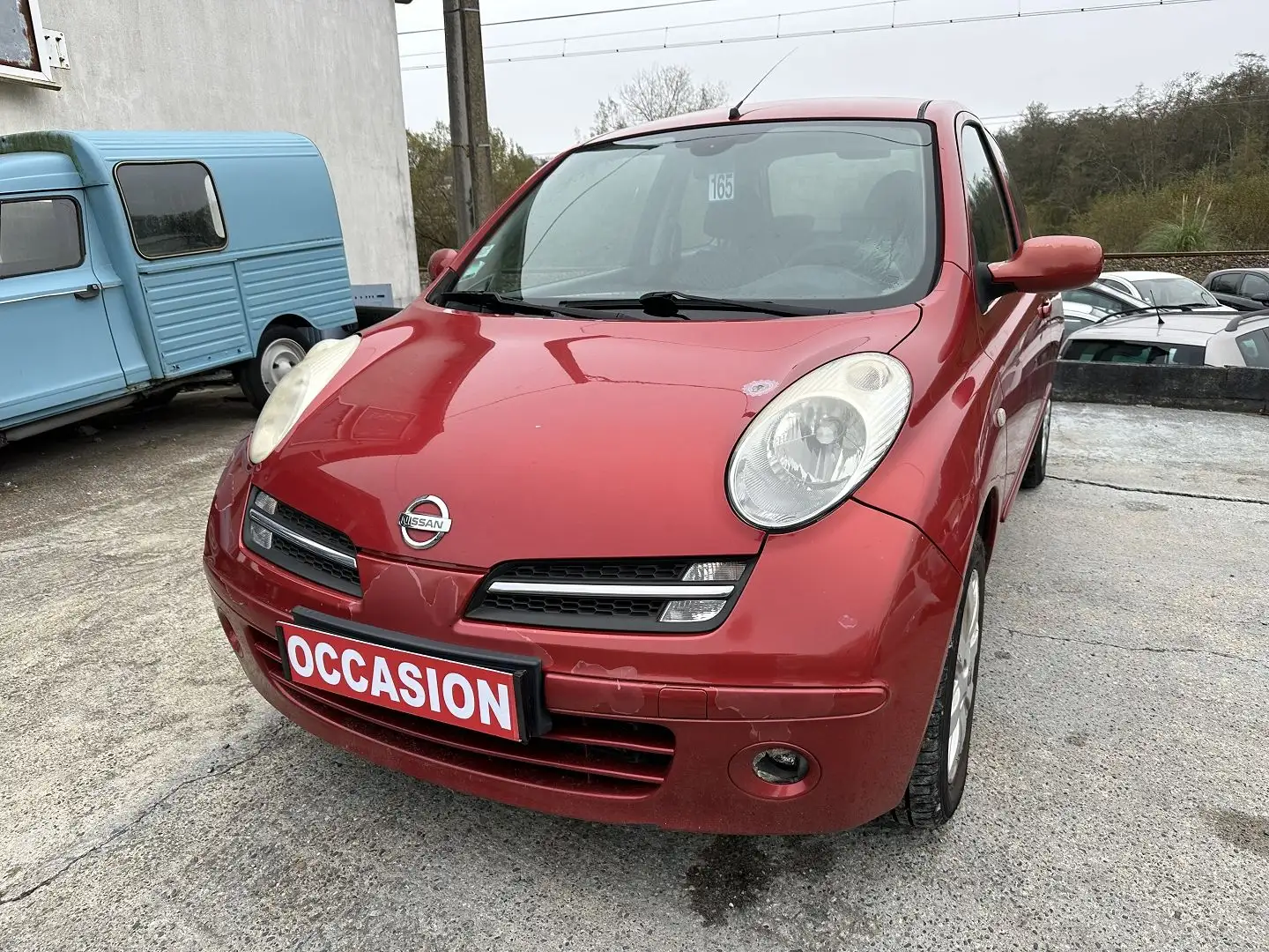 Nissan Micra 1.5 DCI 82CH ACENTA 3P Rouge - 2