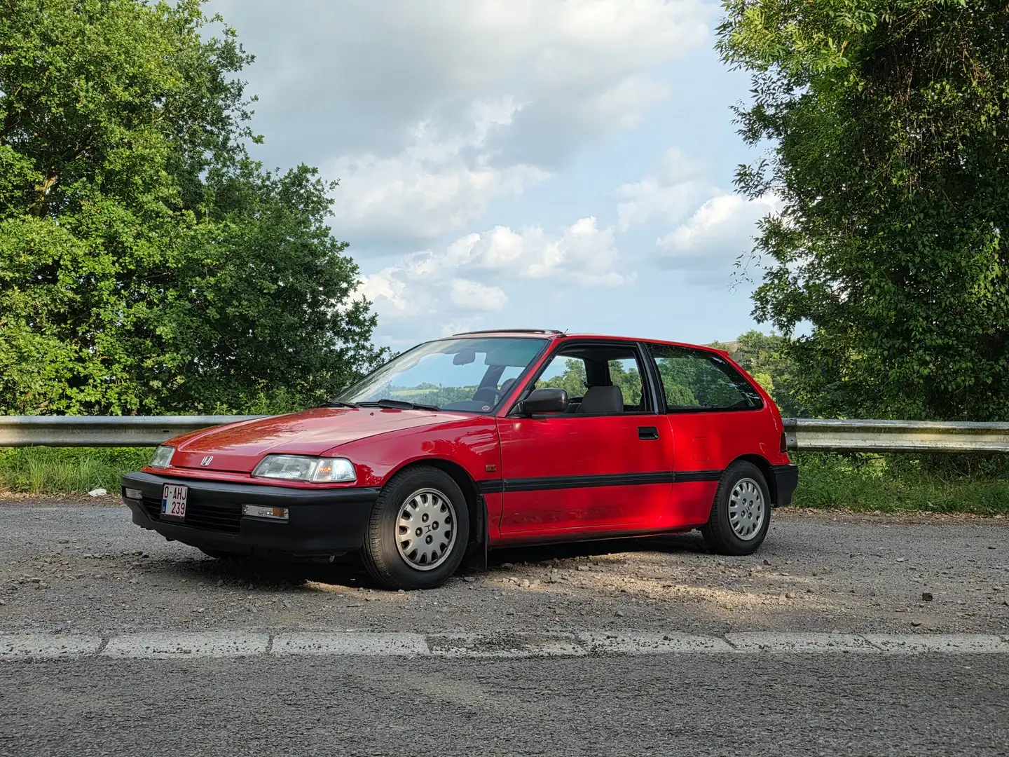 Honda Civic ed6 Rood - 2