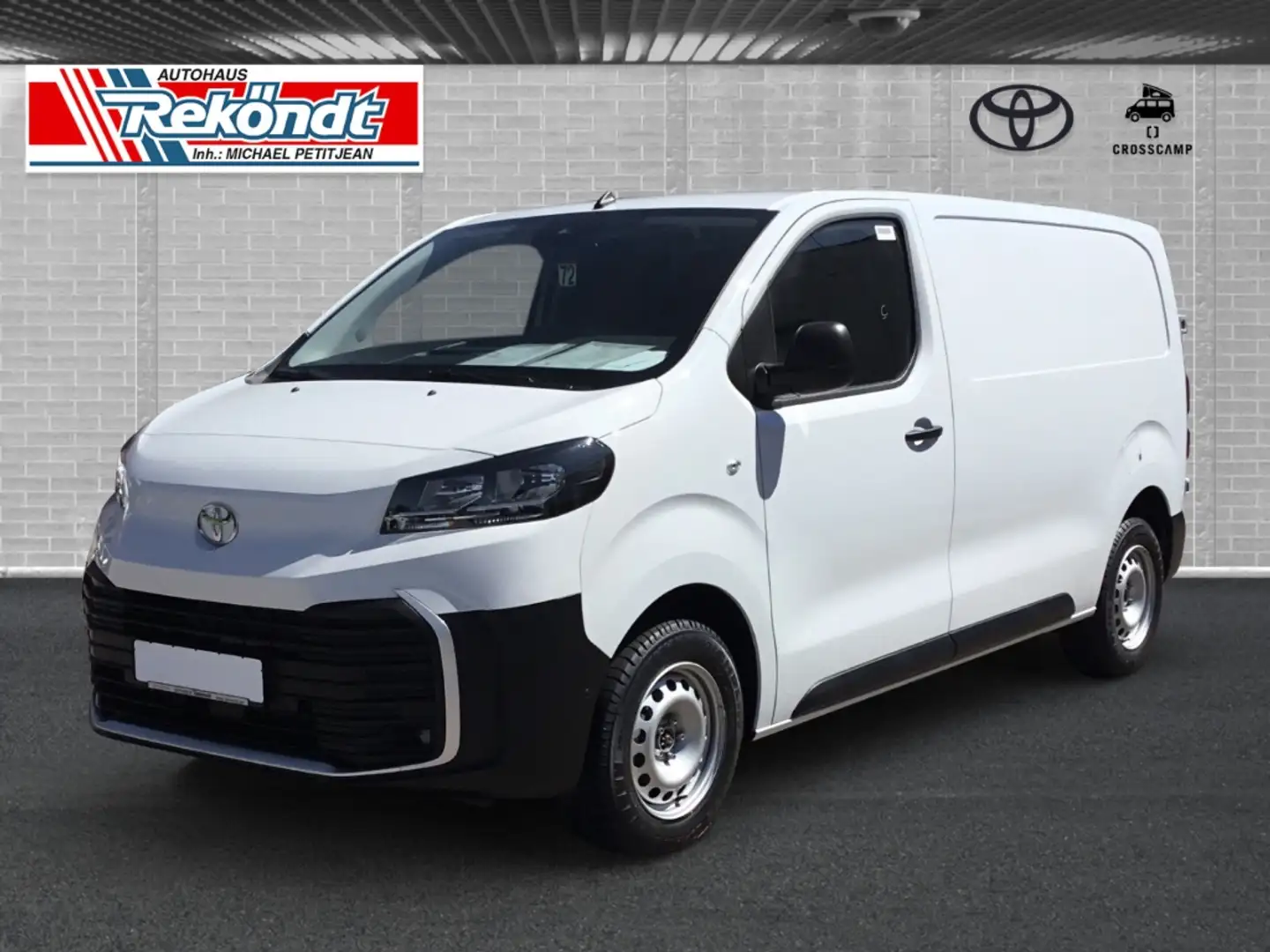 Toyota Proace 2.0 L1 Kasten Meister RFK NAVI KLIMA DAB BT PDC CC Blanc - 1