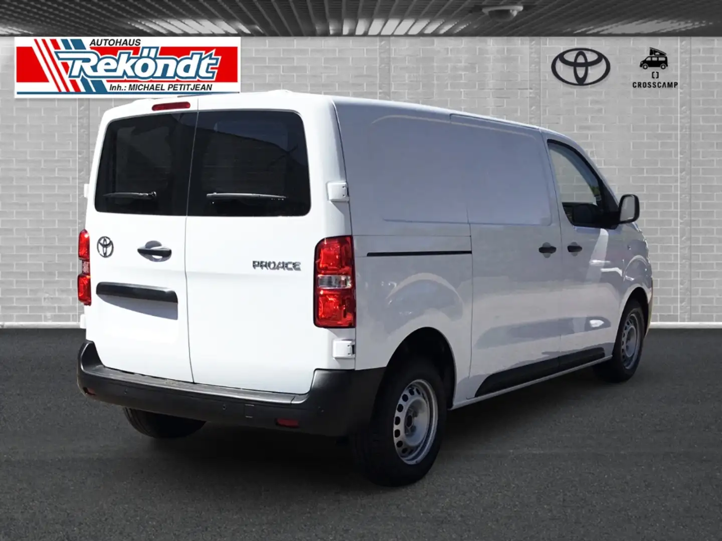 Toyota Proace 2.0 L1 Kasten Meister RFK NAVI KLIMA DAB BT PDC CC Blanc - 2