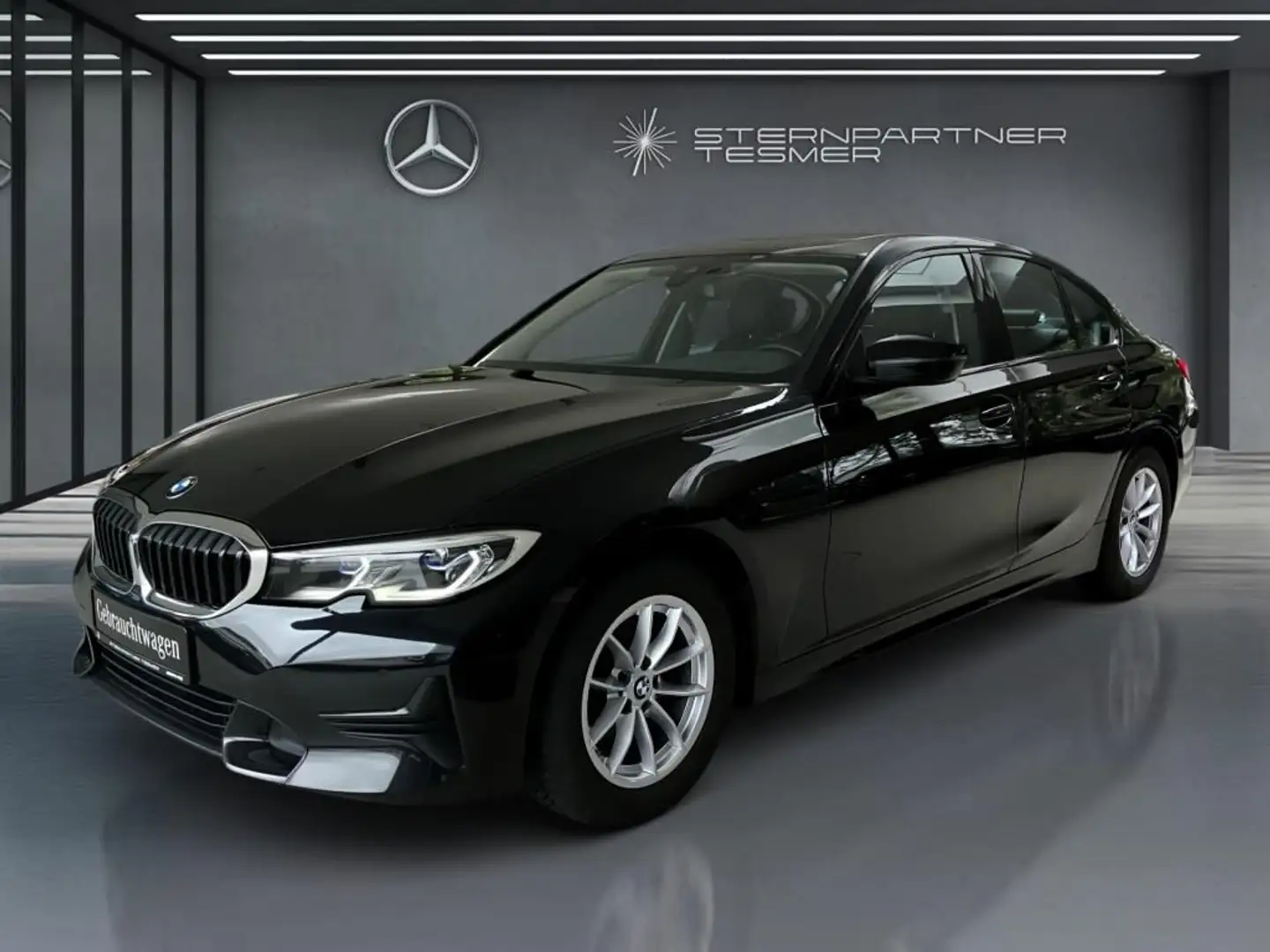 BMW 320 dA Sport Line LiveCo. SchiebeDach Kam Laser Noir - 1