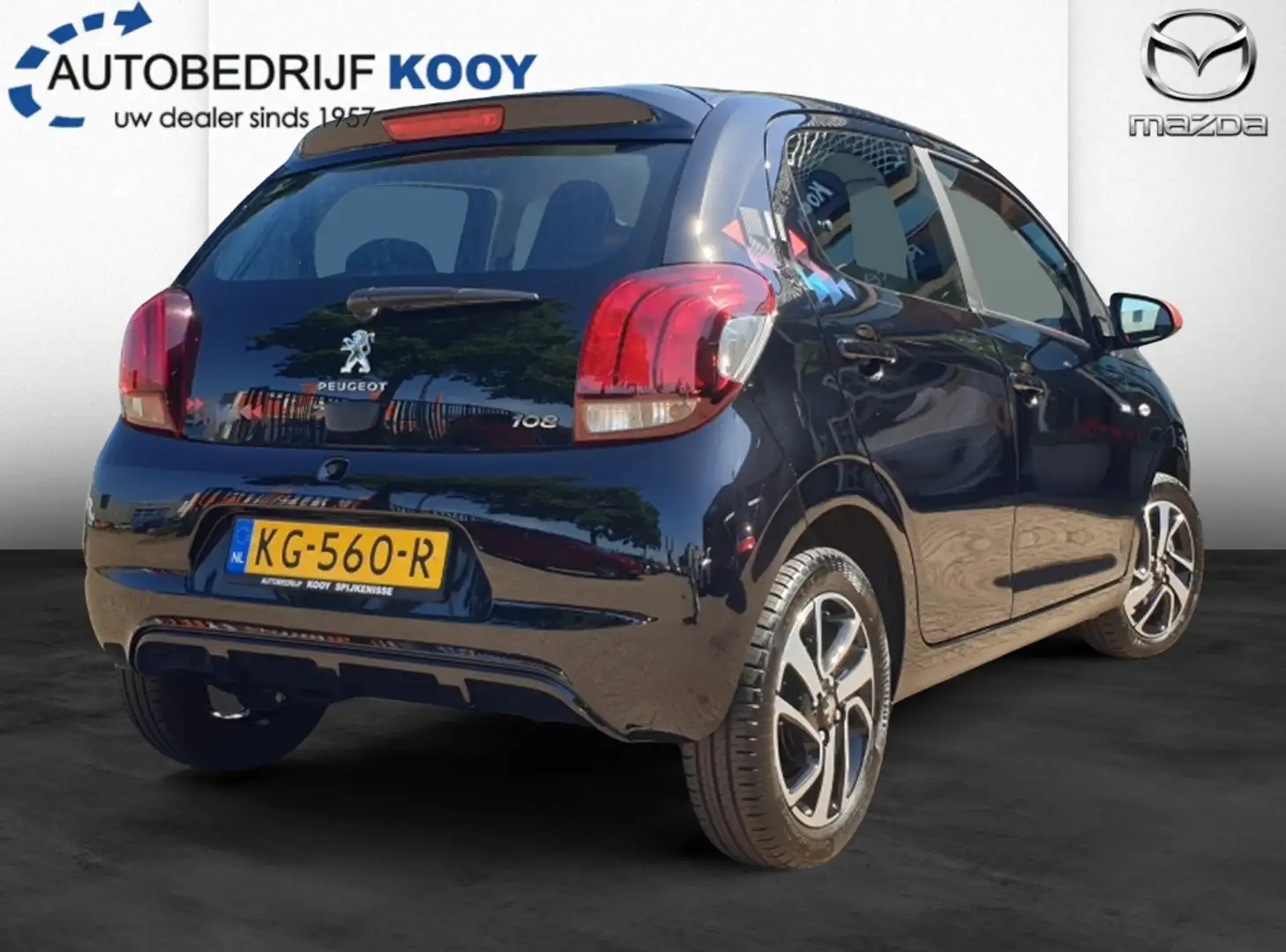 Peugeot 108 1.0 e-VTi Access / 3300 km / Airco / Cruise Contro Zwart - 2