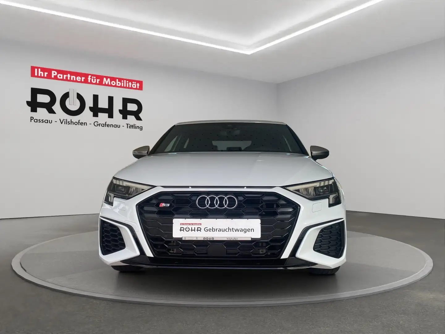 Audi S3 (SHZ.NAVI.GRA.PDC.DAB.virtual cockpit plus) 2.0 TF Weiß - 2