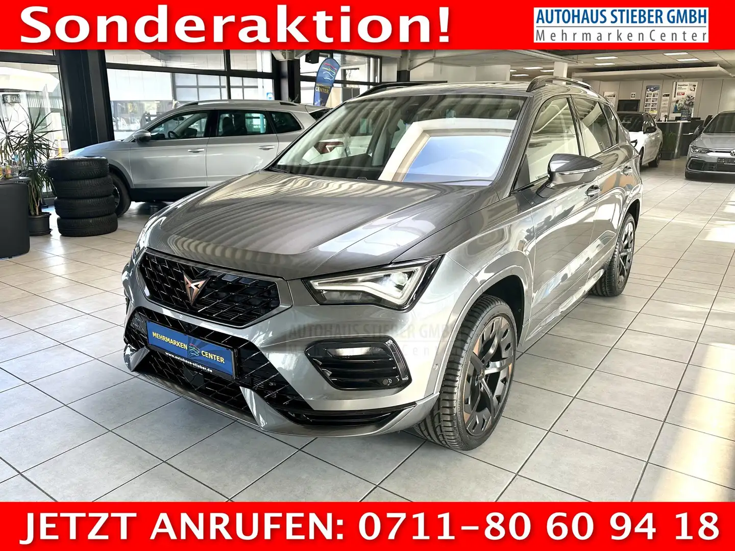 CUPRA Ateca 1.5 TSI 150 DSG Pano Nav SHZ EHK Kam 19" 1.5 TS... Сірий - 1