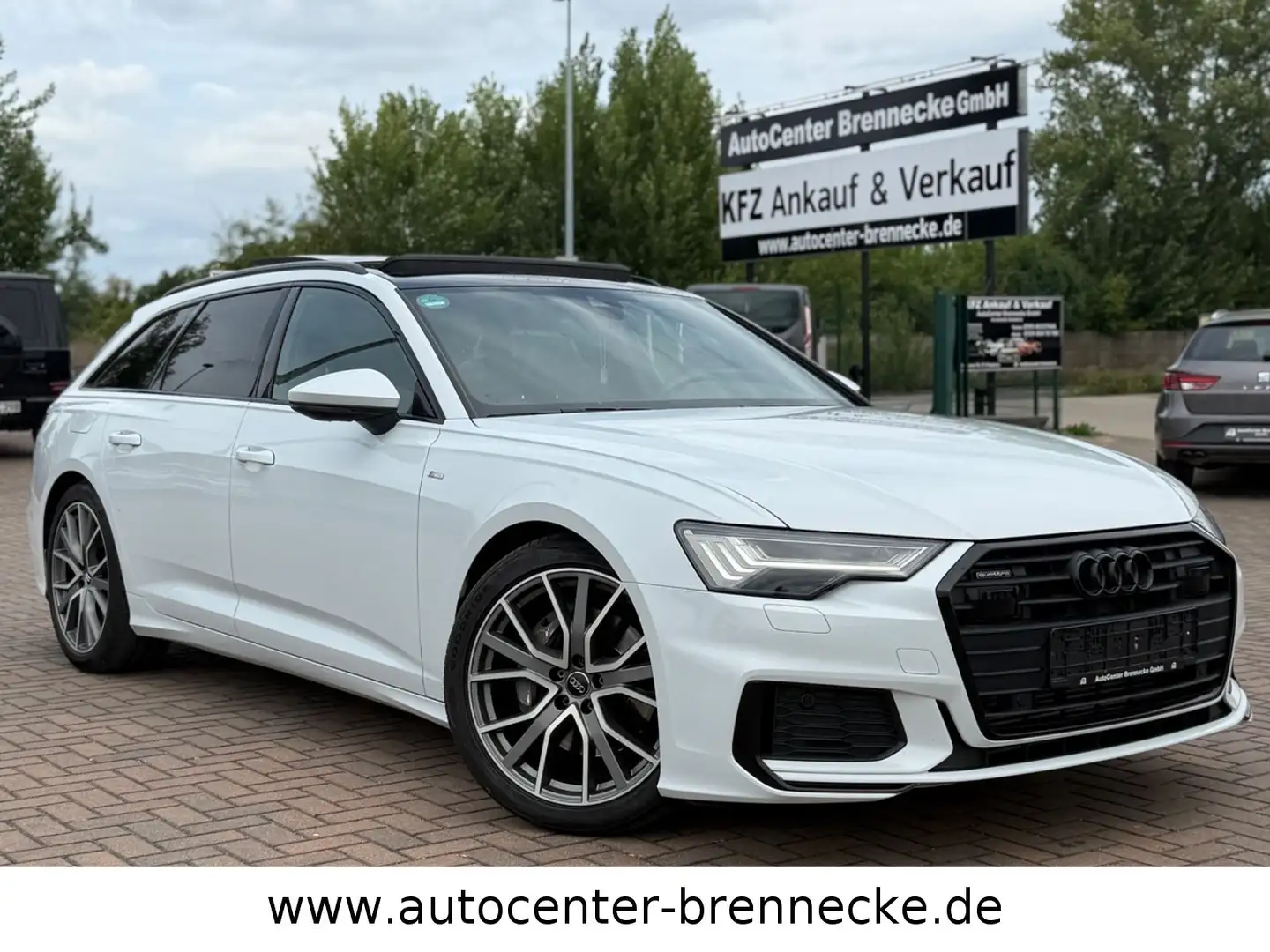 Audi A6 Avant 50 TDI quattro*S-Line*Navi*MatrixLED Blanc - 1