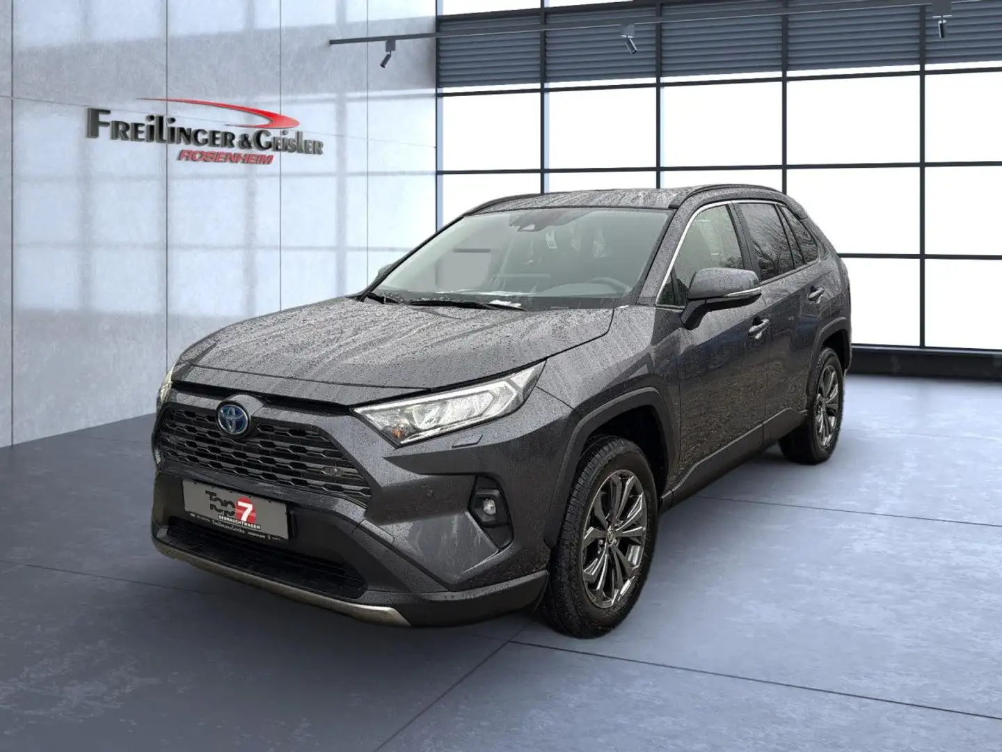 Toyota RAV 4 Hybrid Dynamic Force 4WD Sportpaket Navi LED Grau - 2