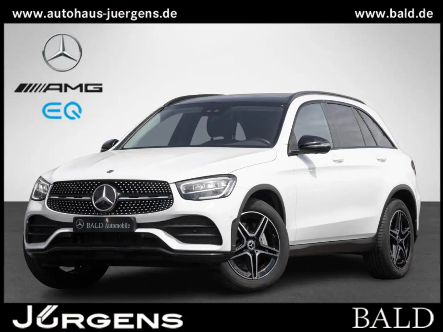 Mercedes-Benz GLC 200 4M AMG/Wide/LED/Pano/AHK/360/Easy/Night Білий - 2