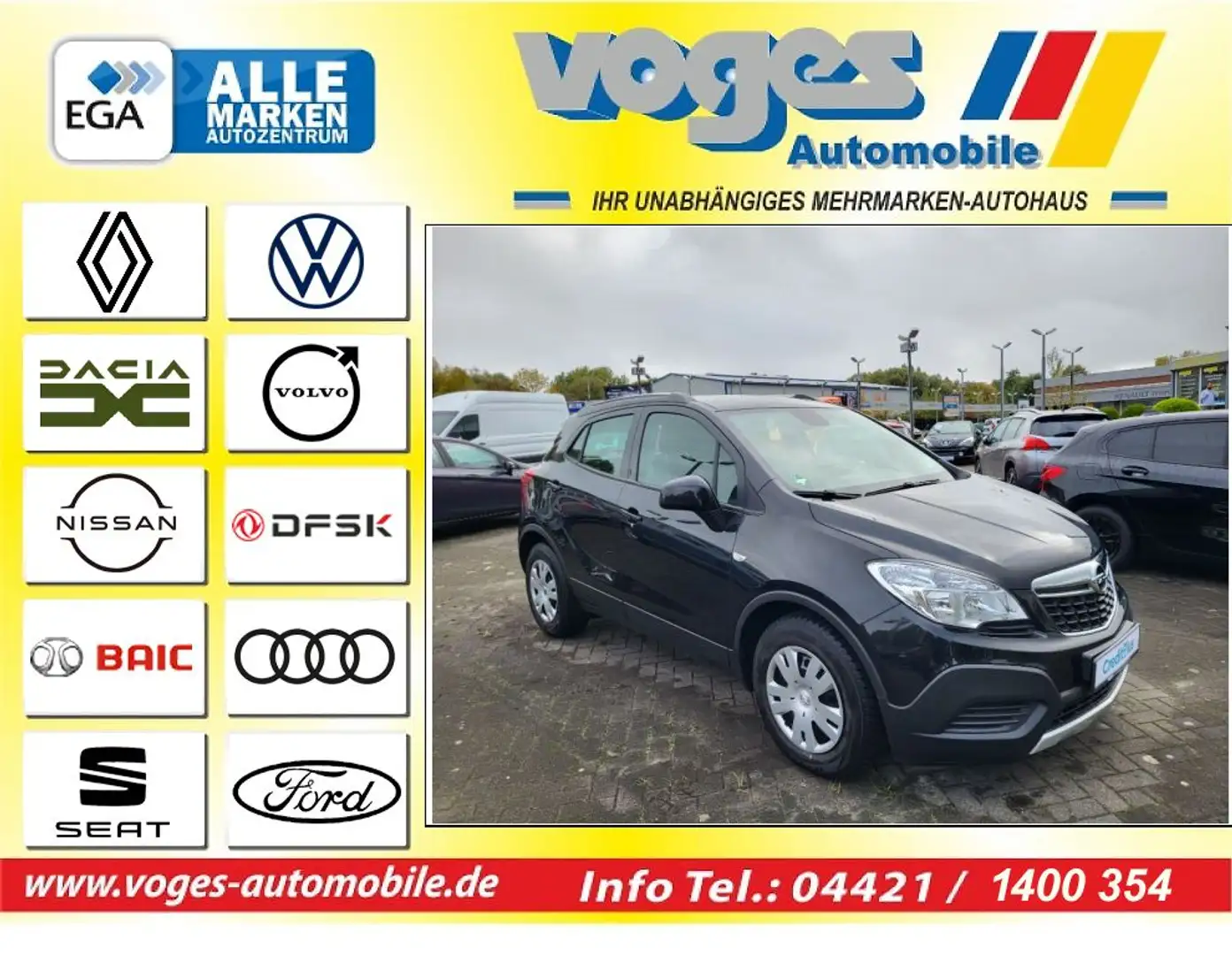 Opel Mokka 1.6 ecoFLEX Start/Stop Selection Noir - 1