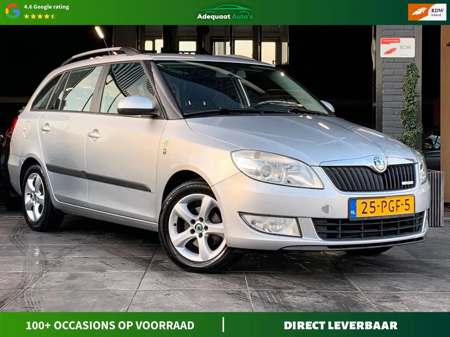 Skoda Fabia Combi 1.2 TDI Greenline|Airco|Cruise|Trekhaak Grau - 1